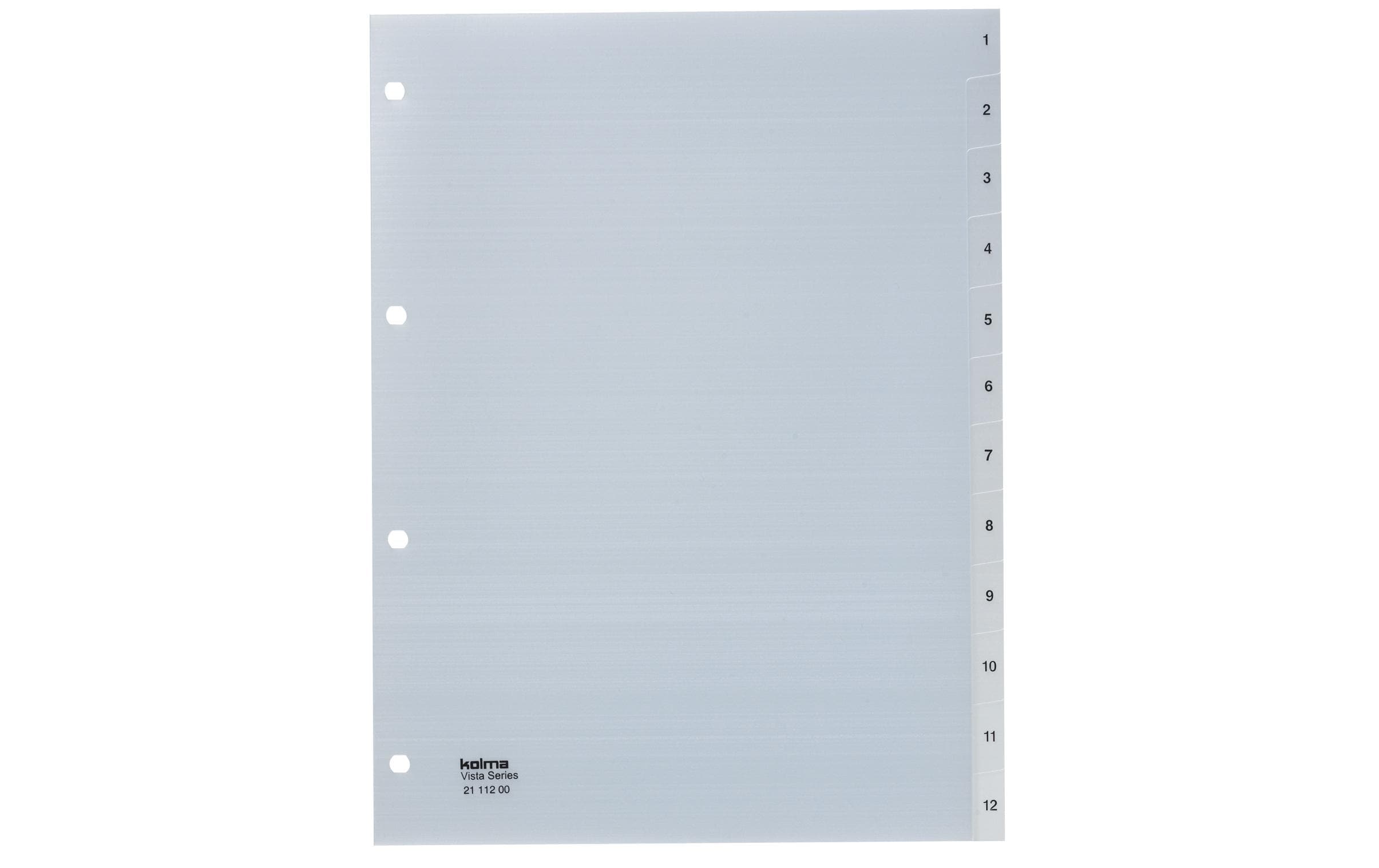 Kolma Register A4 Vista 1-12