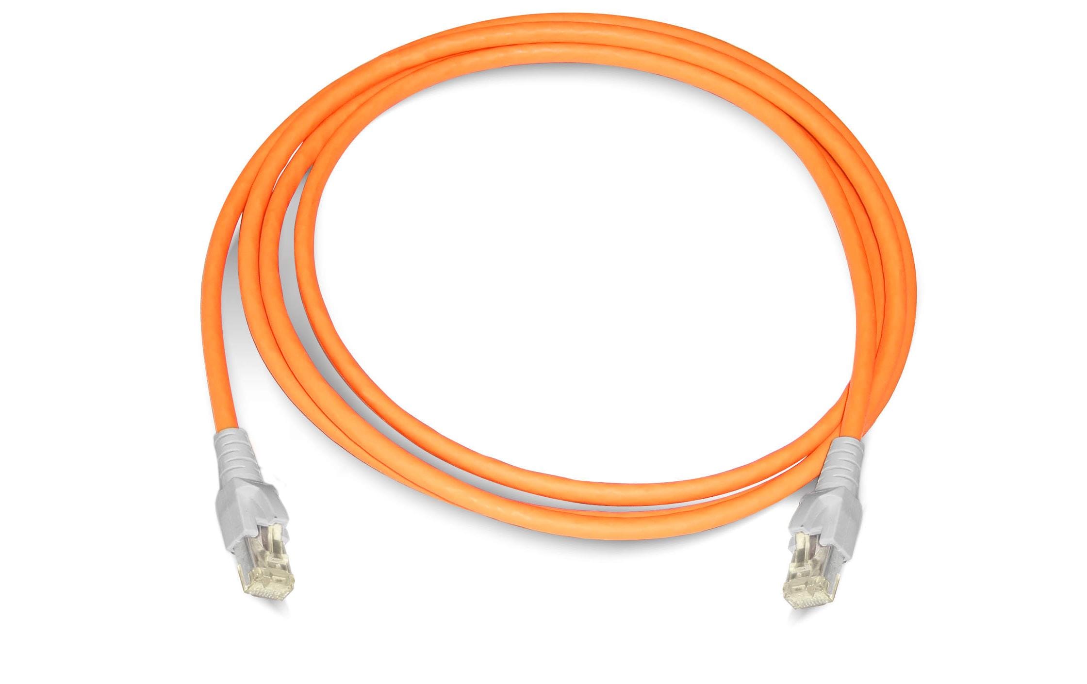 Dätwyler IT Infra Patchkabel  Cat 6A, S/FTP, 30 m, Orange