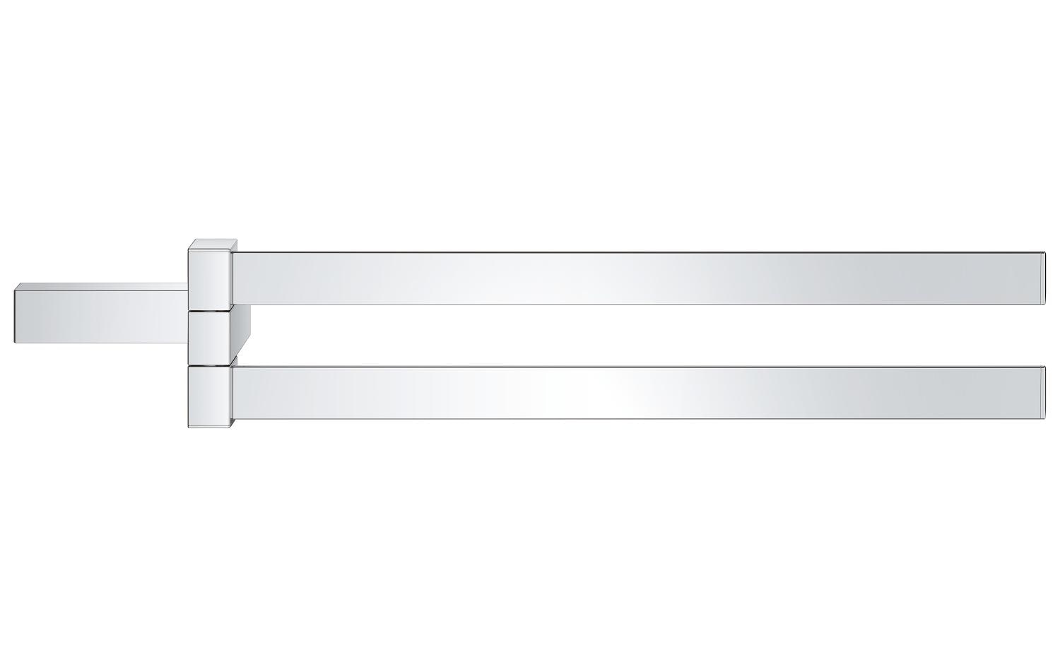 GROHE Handtuchhalter Selection Cube, 2-fach