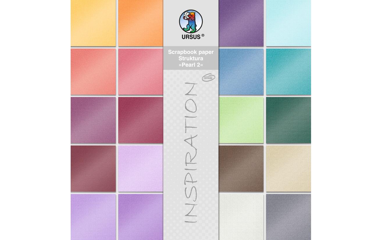 URSUS Fotokarton Pearl 2 30.5 x 30.5 cm, 20 Blatt