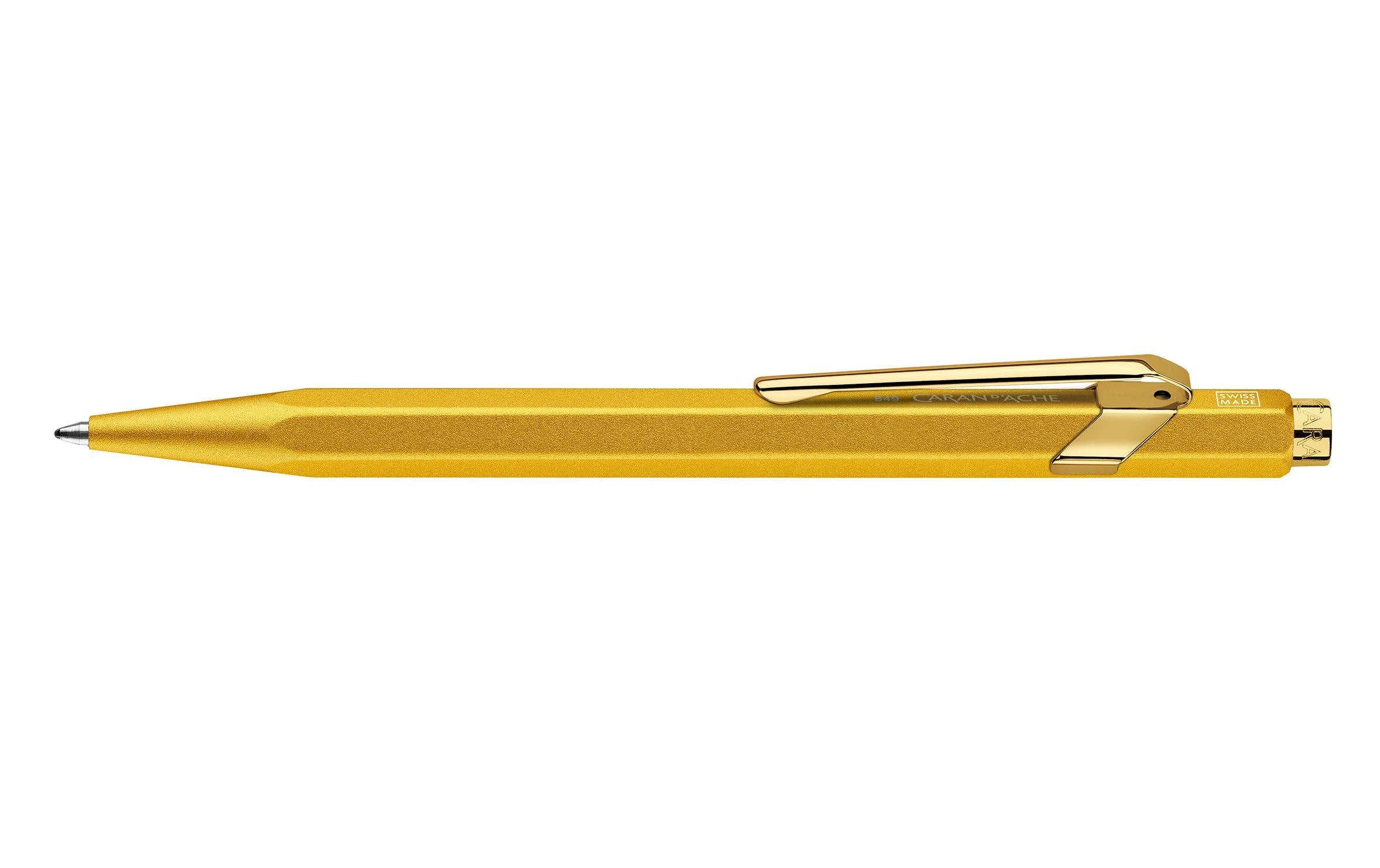 Caran d'Ache Kugelschreiber 849 Goldbar Medium (M), Gold
