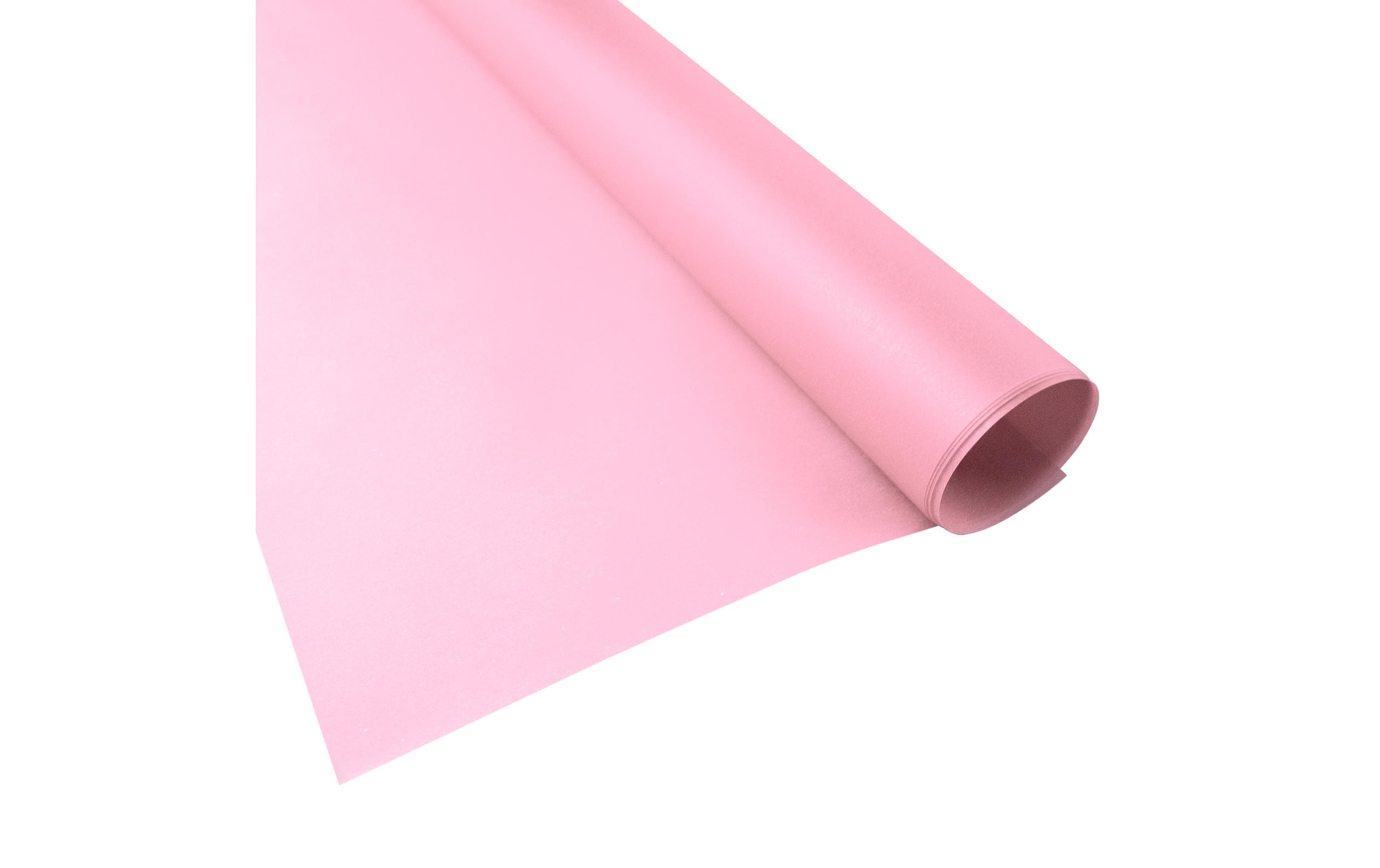 URSUS Transparentpapier Uni 50 x 61 cm, 115 g/m², Rosa