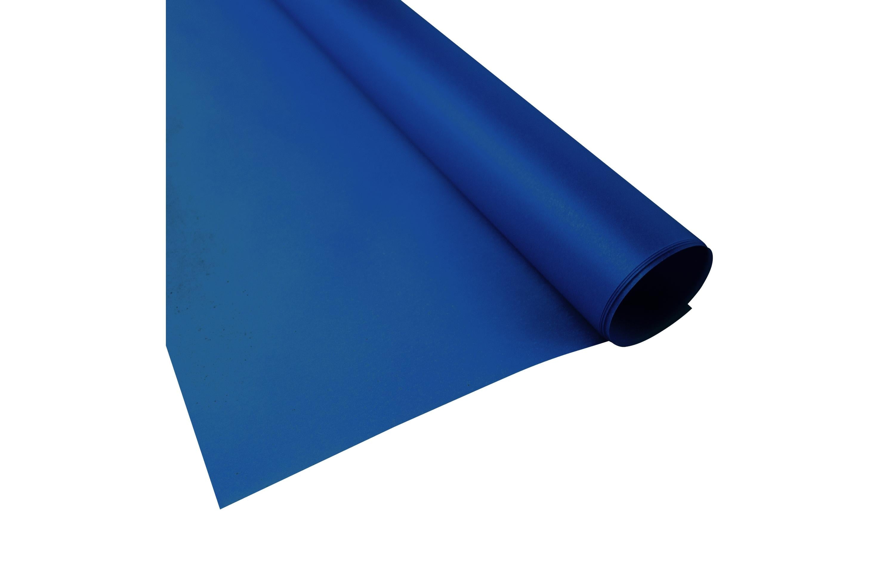 URSUS Transparentpapier Uni 50 x 61 cm, 115 g/m², Dunkelblau