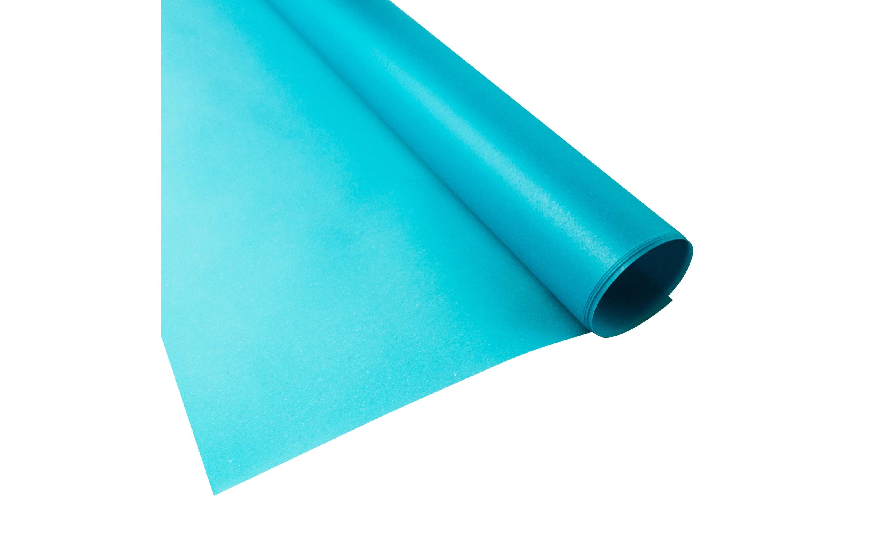 URSUS Transparentpapier Uni 50 x 61 cm, 115 g/m², Petrol