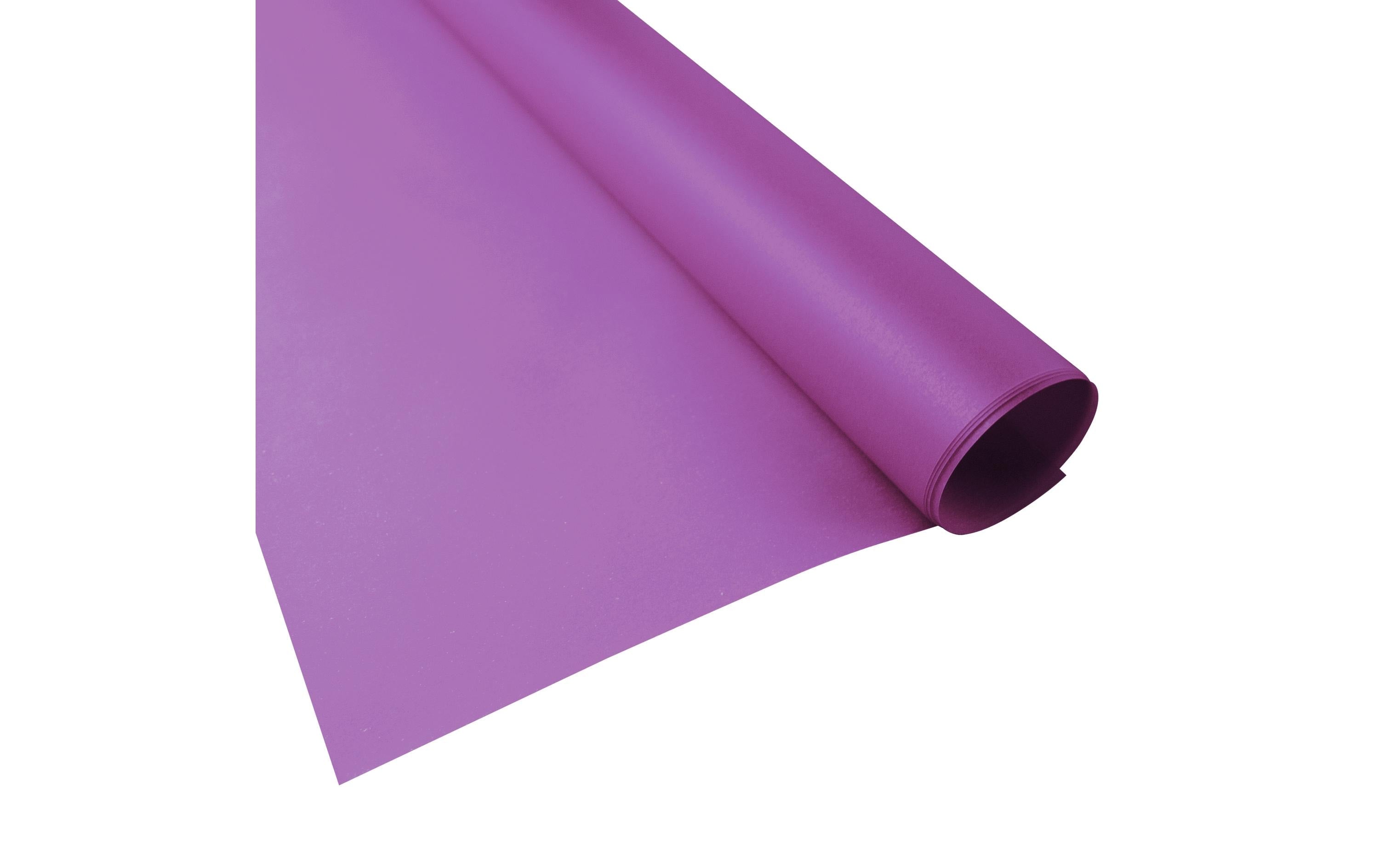 URSUS Transparentpapier Uni 50 x 61 cm, 115 g/m², Aubergine