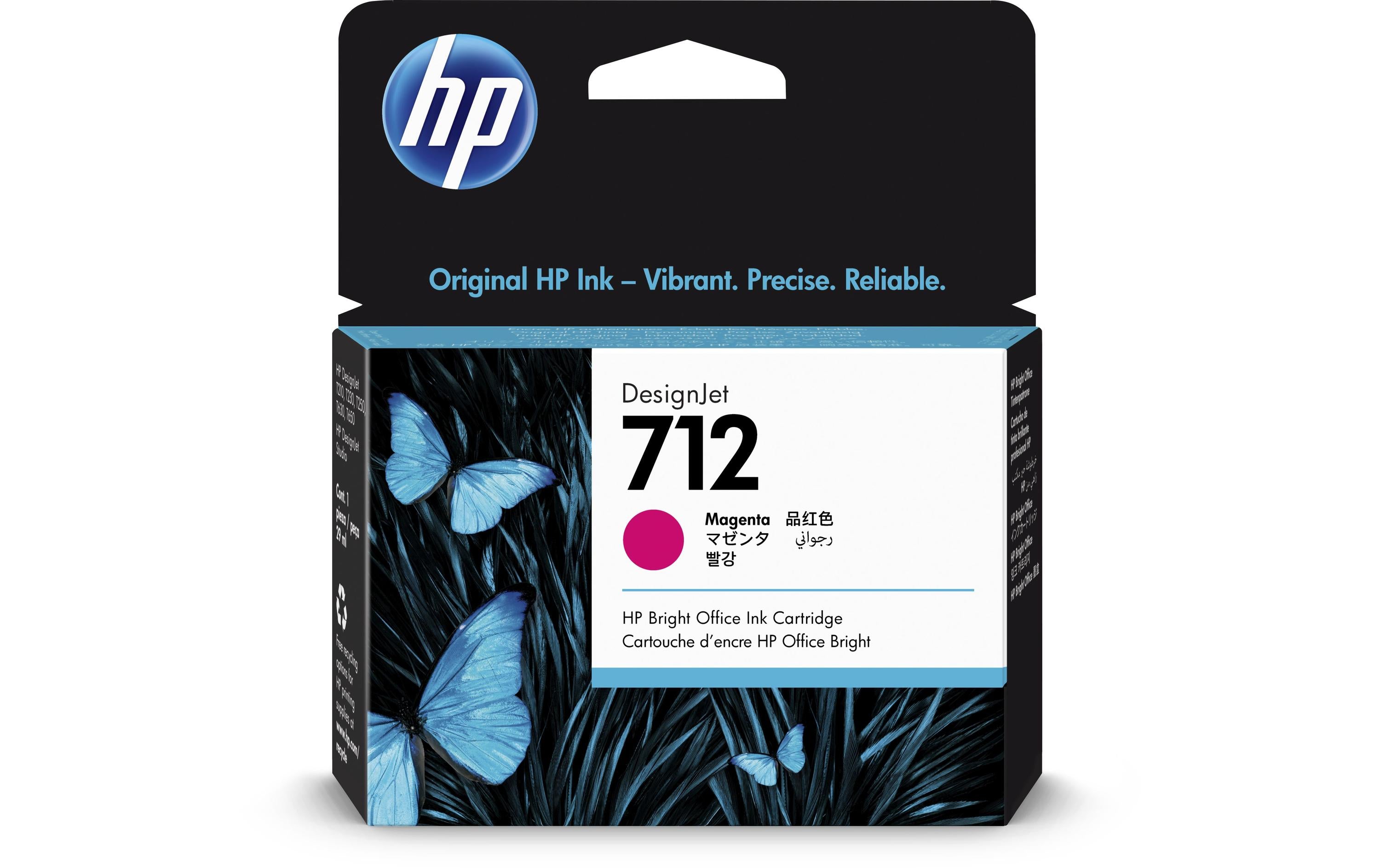 HP Tinte Nr. 712 (3ED68A) Magenta