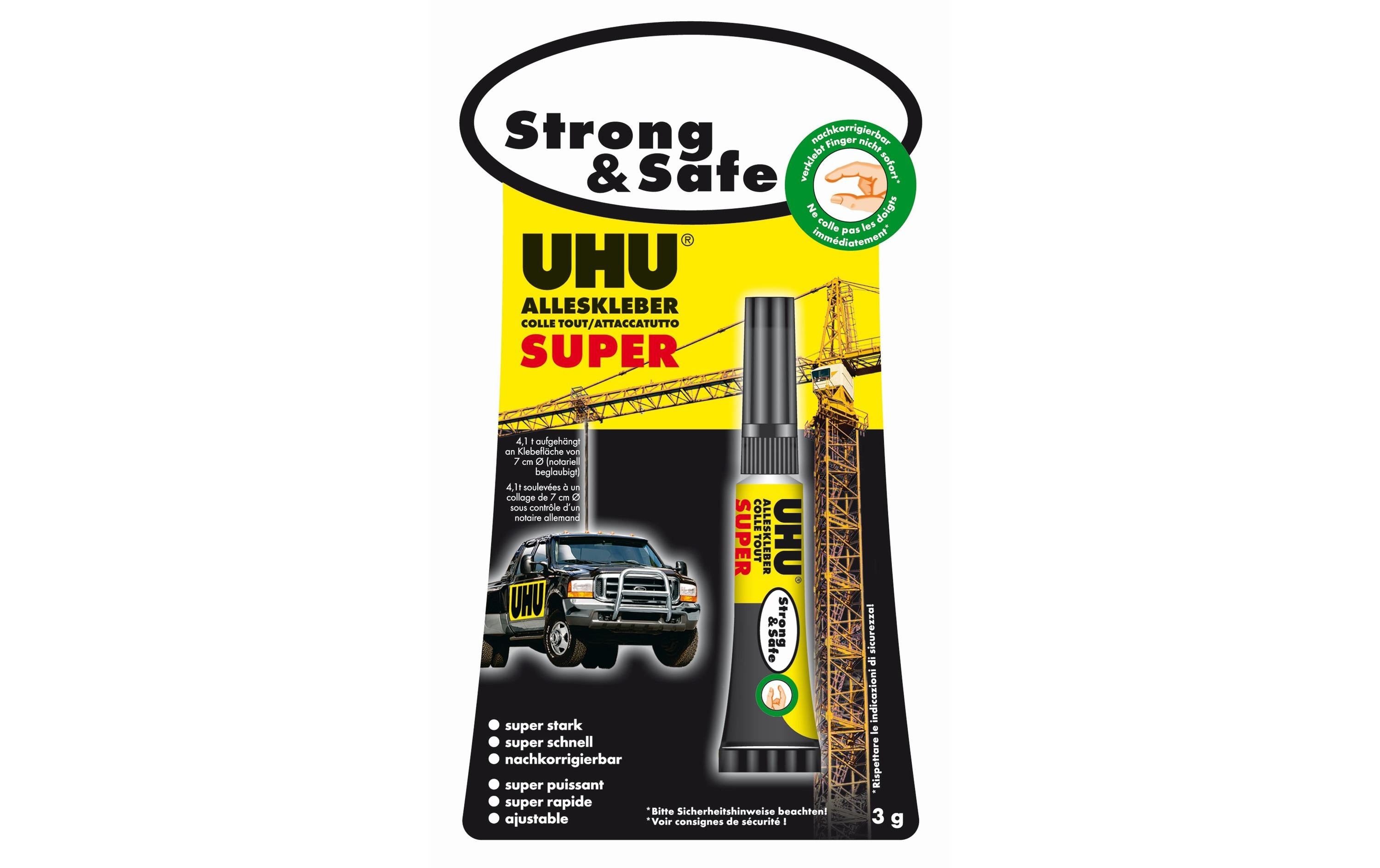 UHU Alleskleber Super Strong & Safe 1 Stück