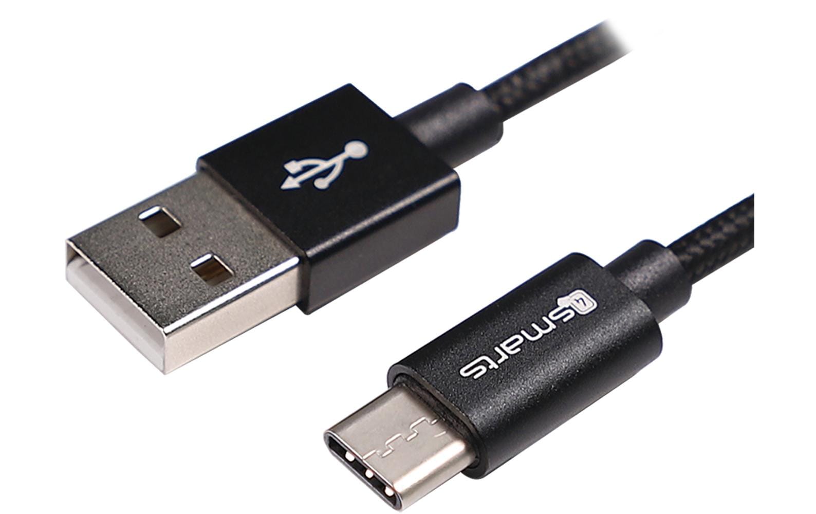 4smarts USB-Kabel RAPIDCord USB A - USB C 2 m
