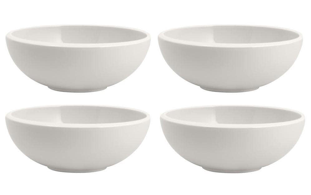 Villeroy & Boch Schale NewMoon 16.5 cm, 4 Stück, Weiss