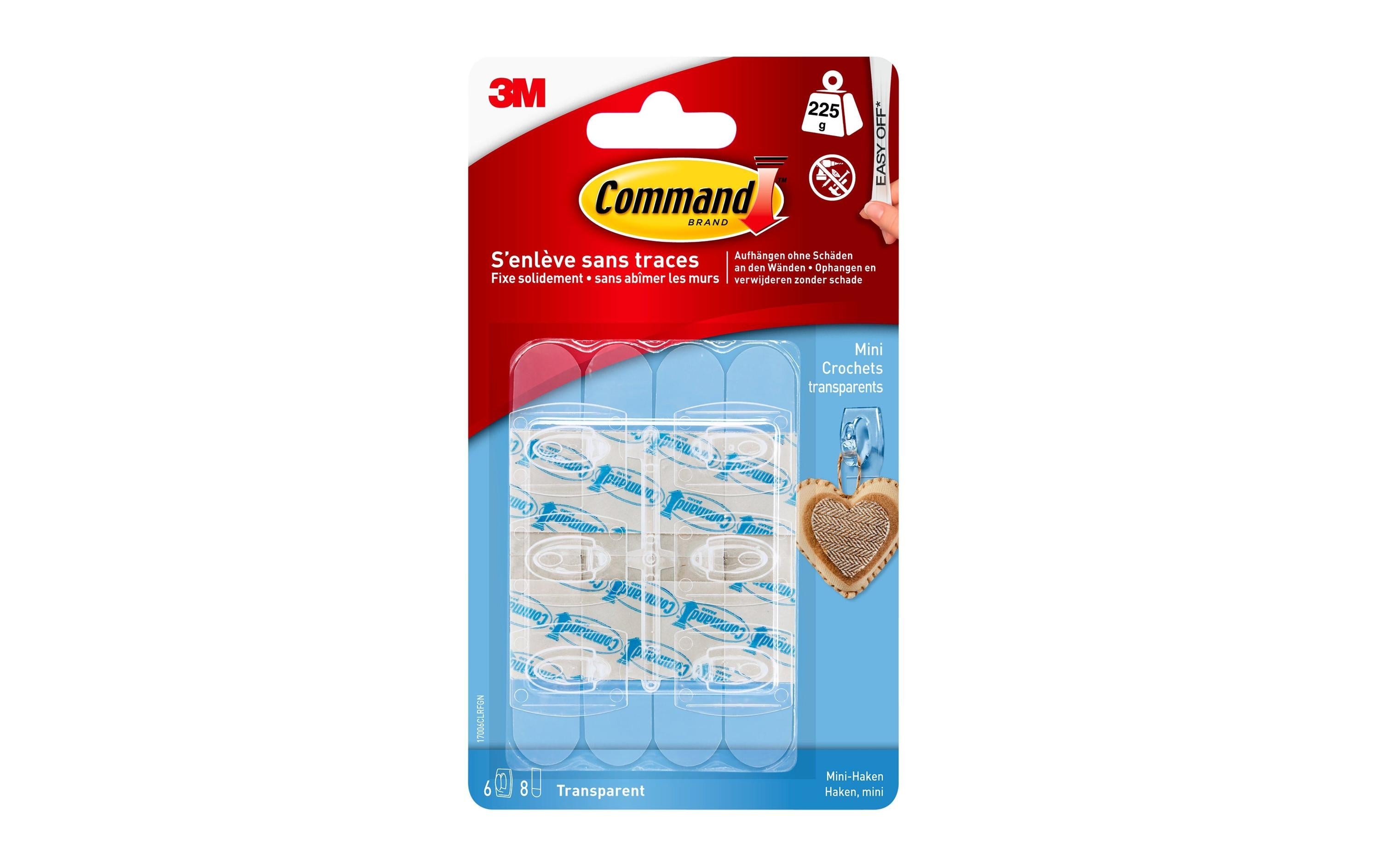 Command Haken Command S Mini Transparent, 0.22 kg