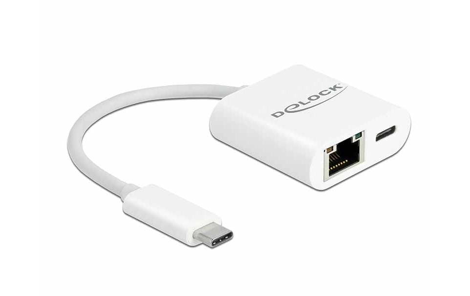 Delock Netzwerk-Adapter 65402 USB-C – RJ45 mit PowerDelivery