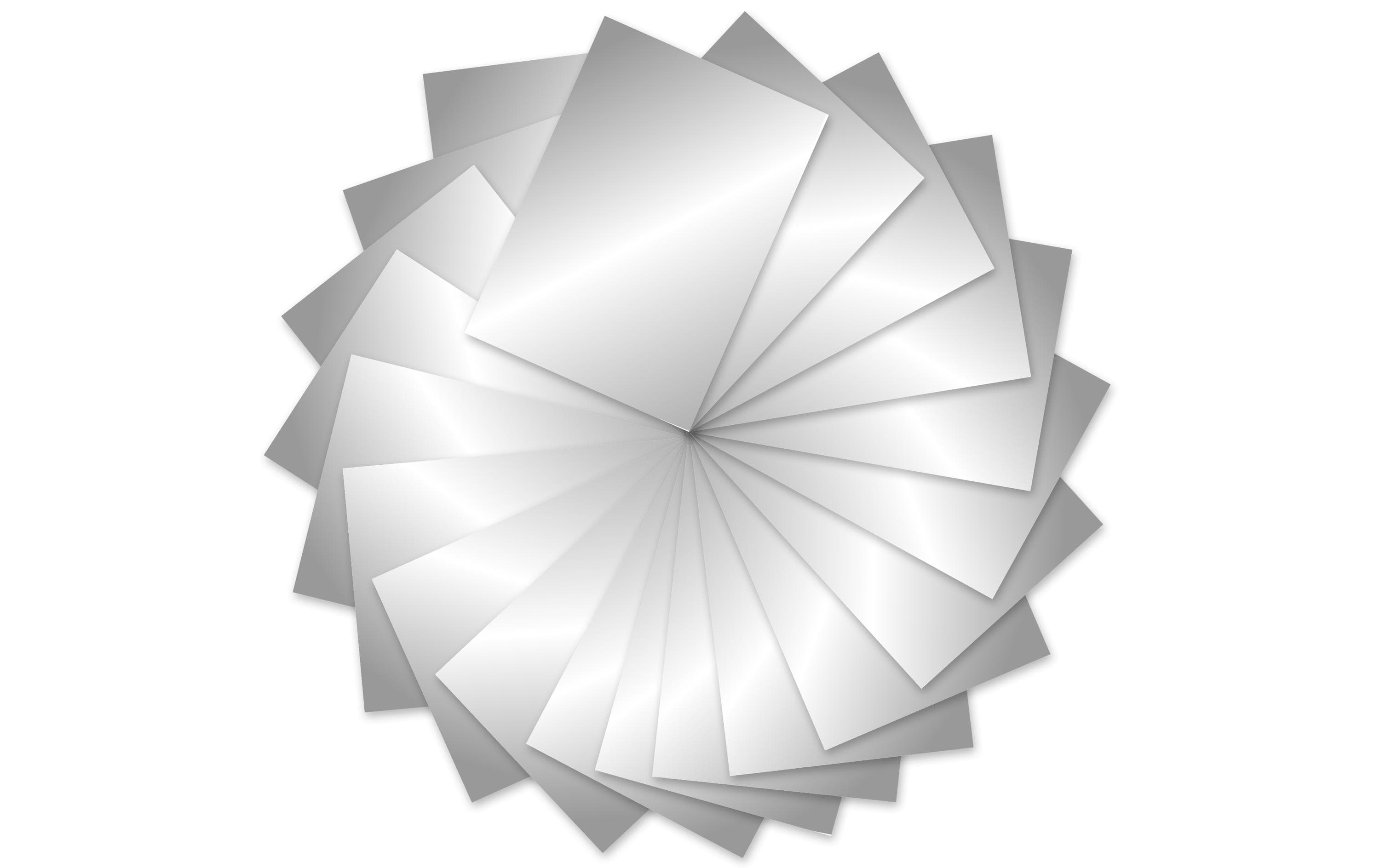 URSUS Tonzeichenpapier A4, 130 g/m², 100 Blatt, Silber