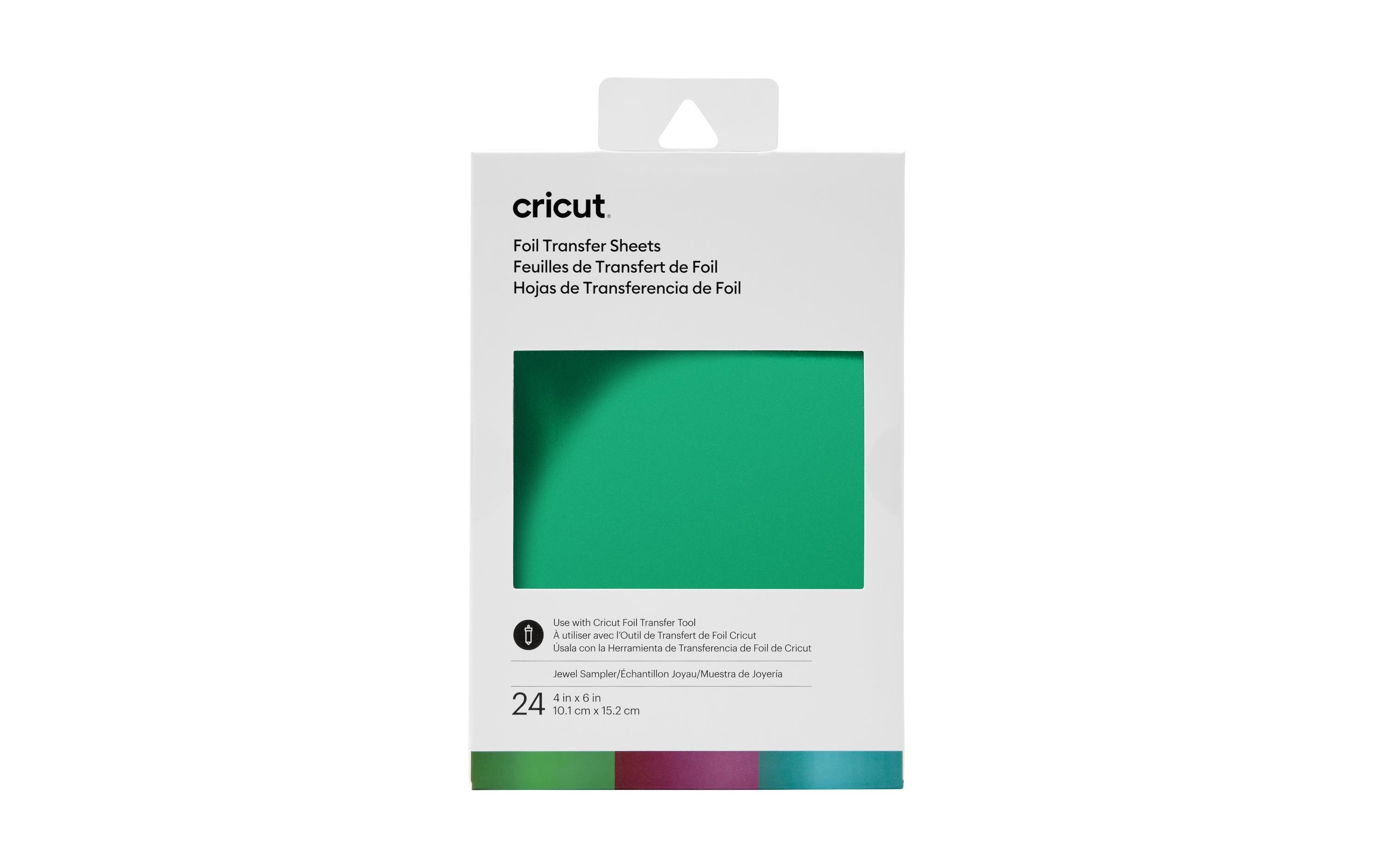 Cricut Transferfolie 10.1 x 15.2 cm, 24 Blatt