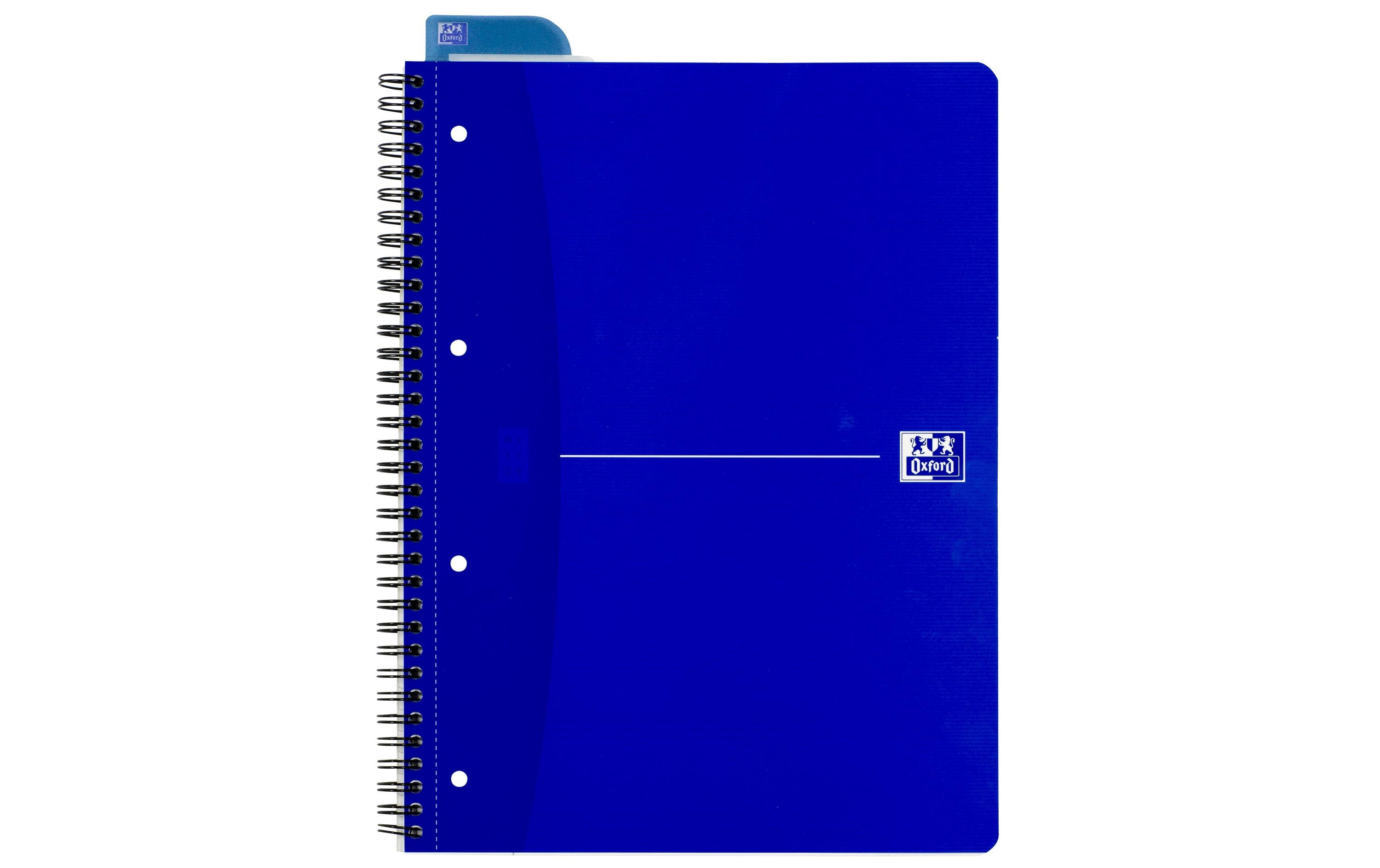 Oxford Notizheft Collegeblock Essential, A4 +, Kariert, Blau