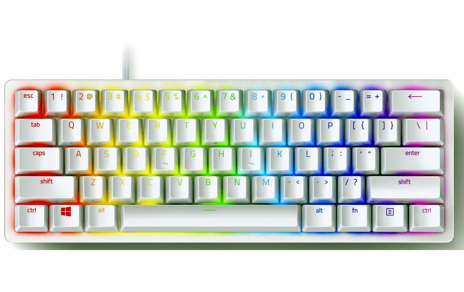 Razer Gaming-Tastatur Huntsman Mini Mercury US-Layout