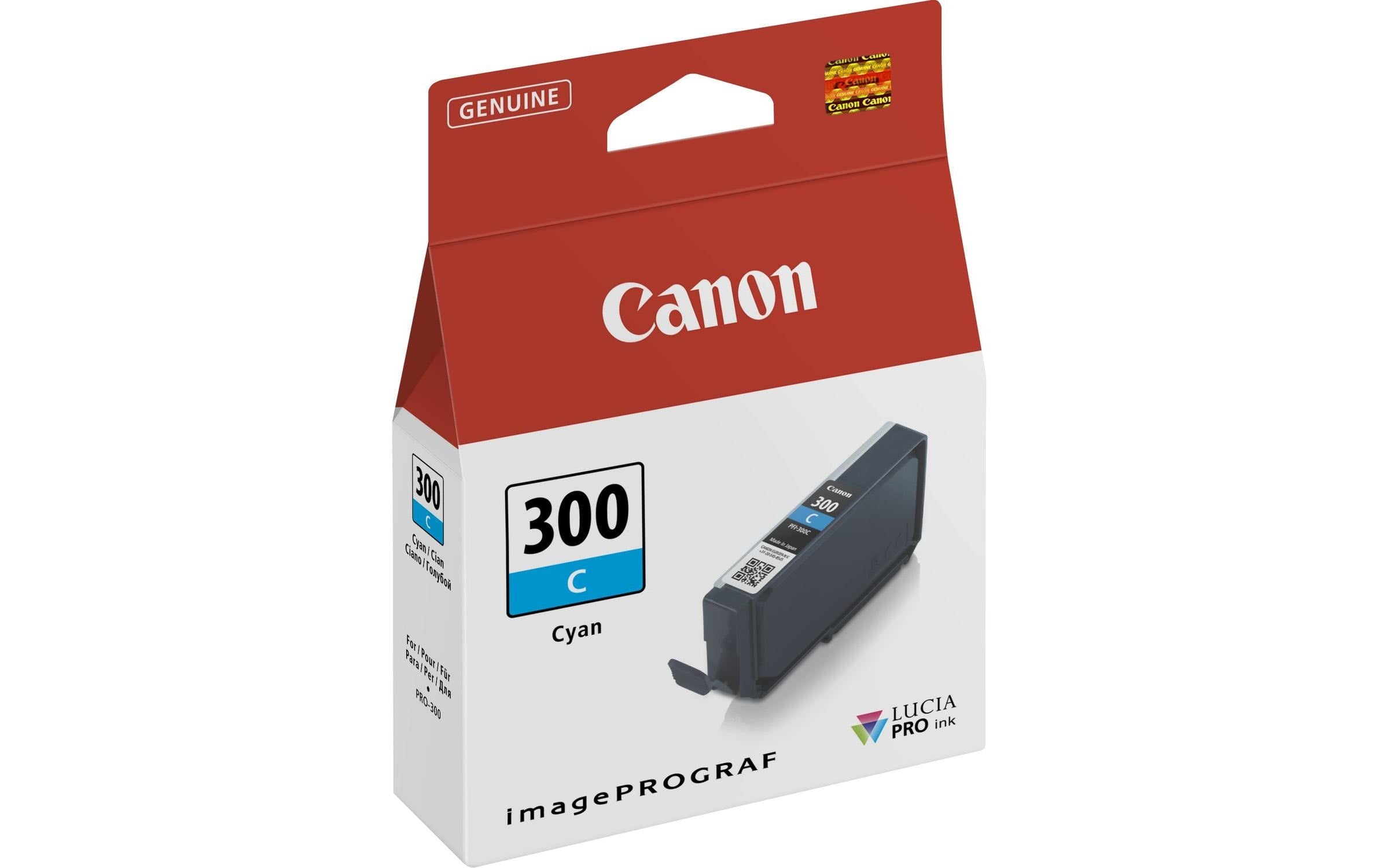 Canon Tinte PFI-300C / 4194C001 1x Cyan