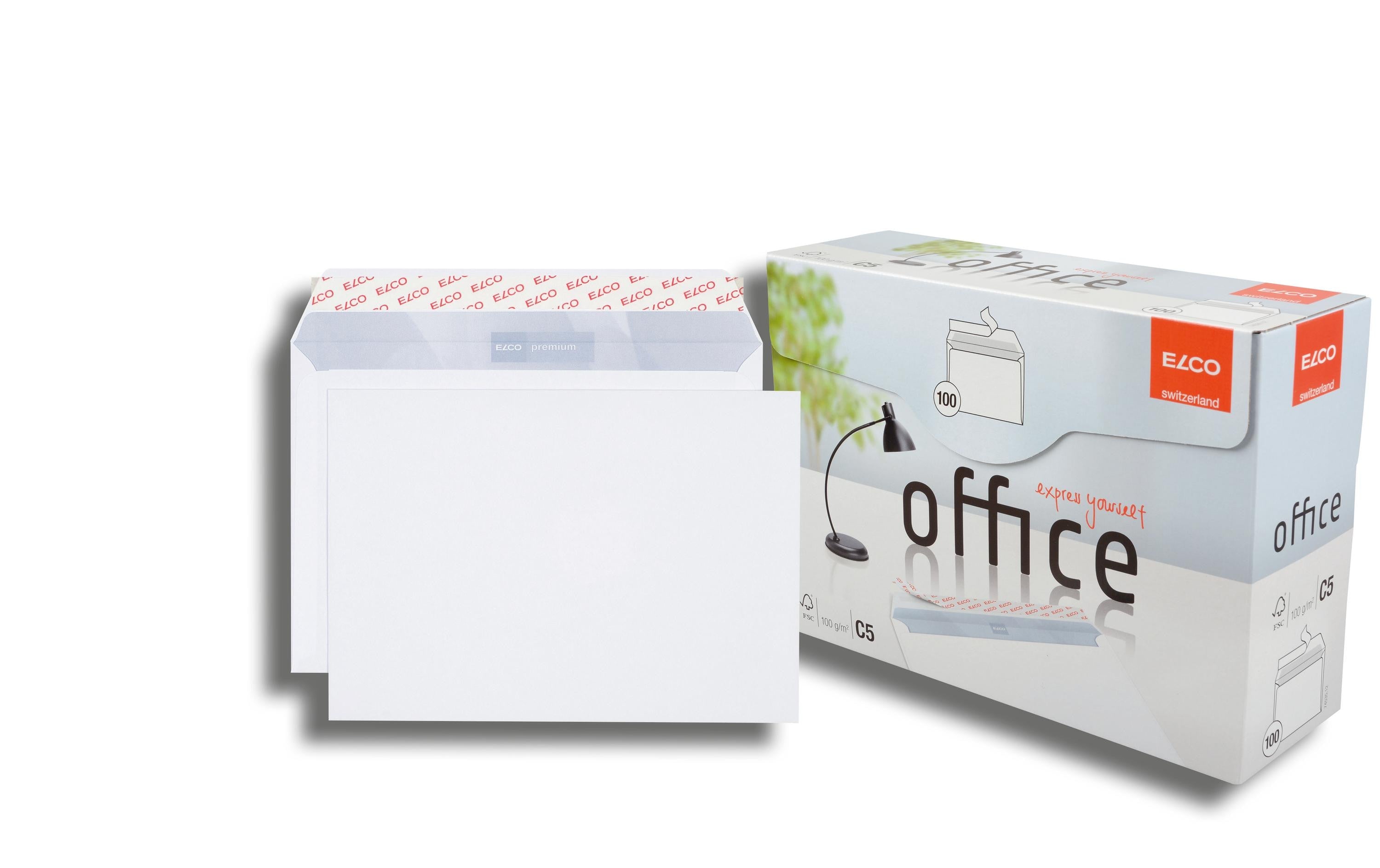 ELCO Couvert Office Box C5 ohne Fenster, 100 Stück