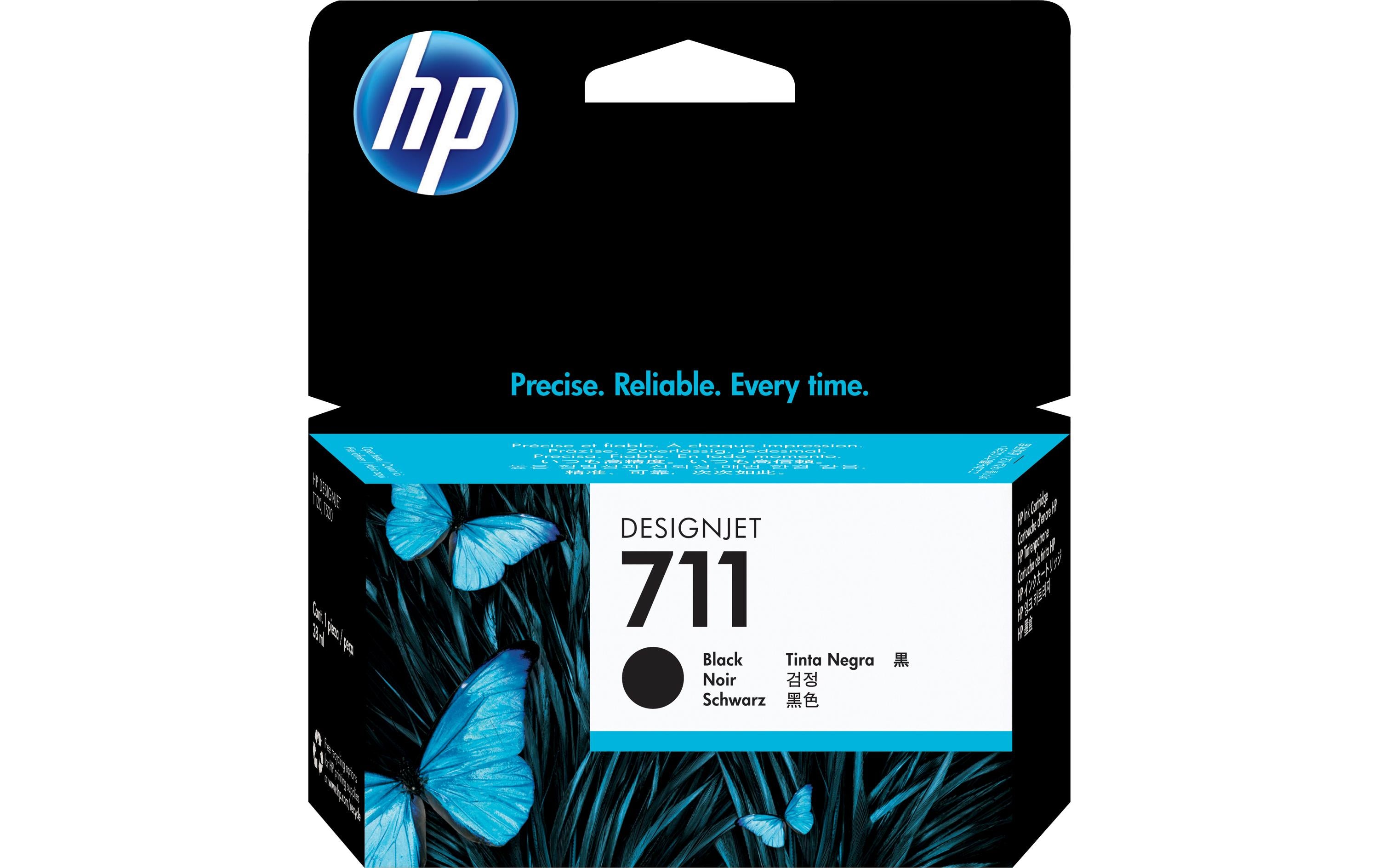 HP Tinte Nr. 711 (CZ129A) Black