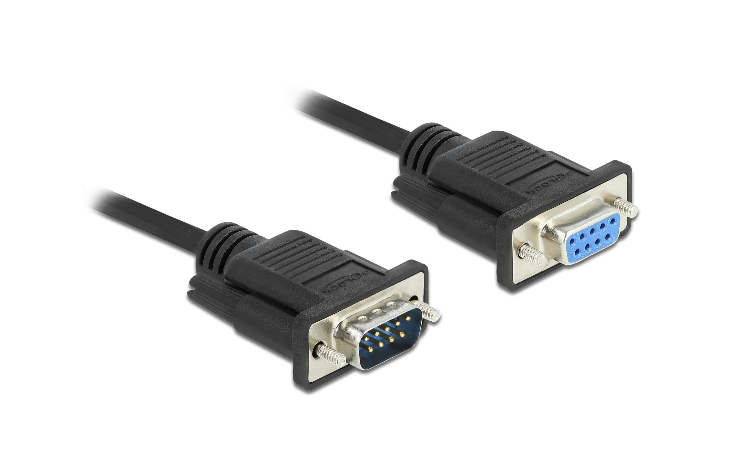 Delock Verlängerungskabel RS-232 DB9, Stecker zu Buchse 2 m