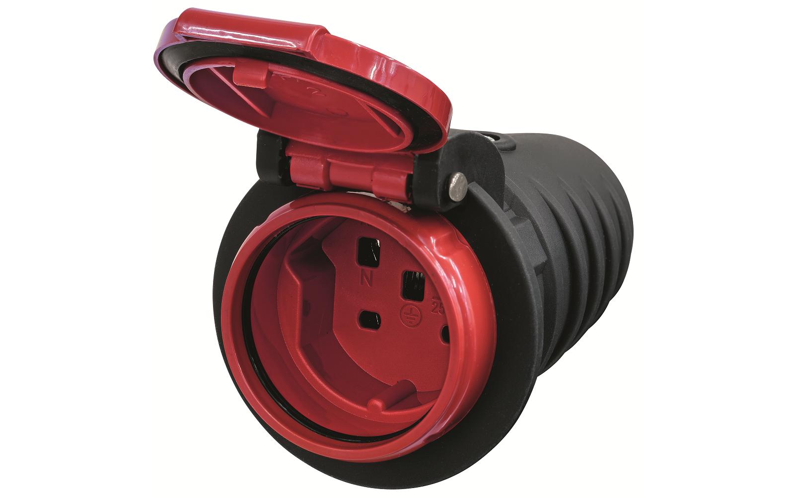 STEFFEN Montagekupplung TPE T25 IP55 mit Verschlussdeckel
