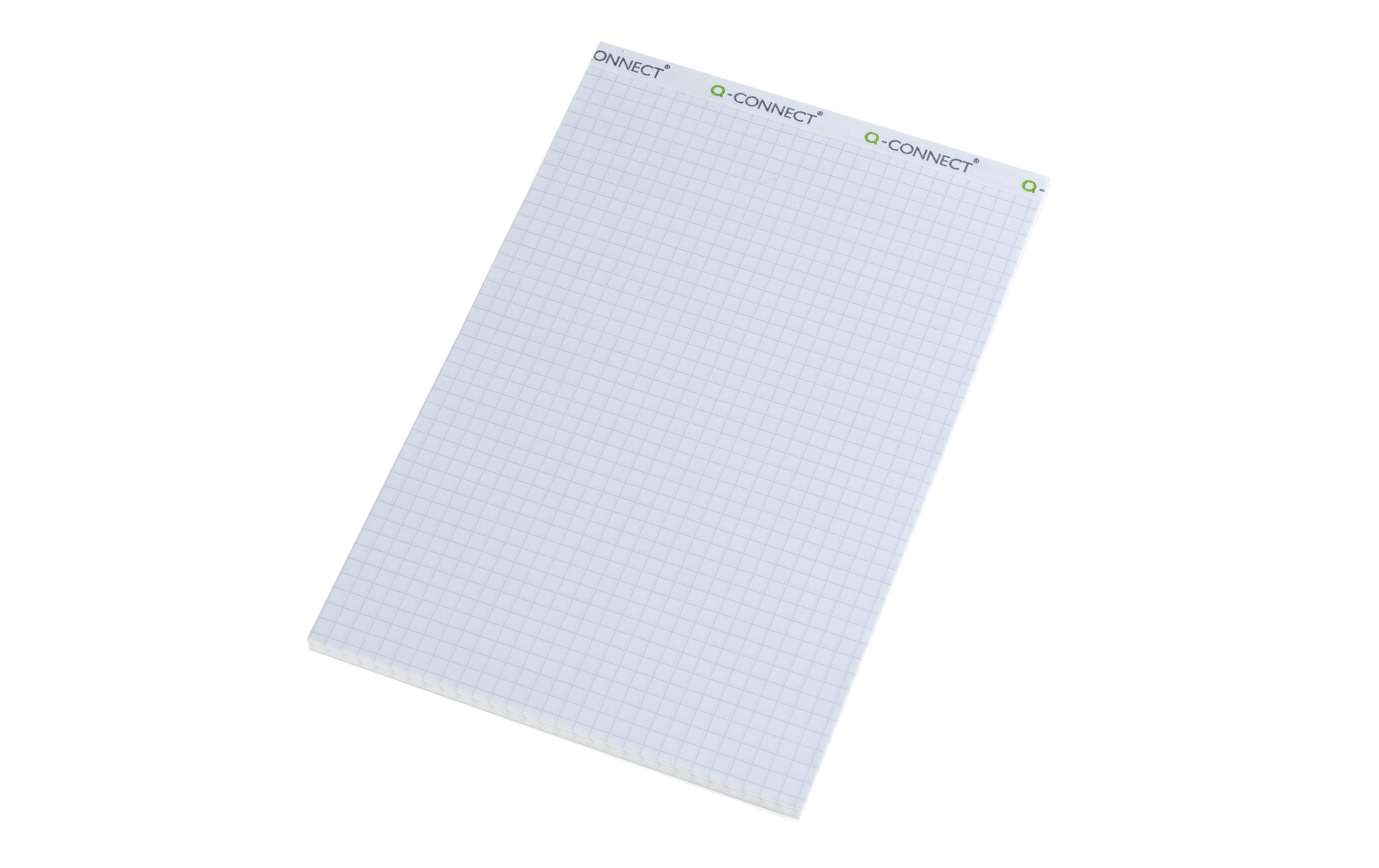 CONNECT Notizblock A5 5 mm, kariert, 100 Blatt