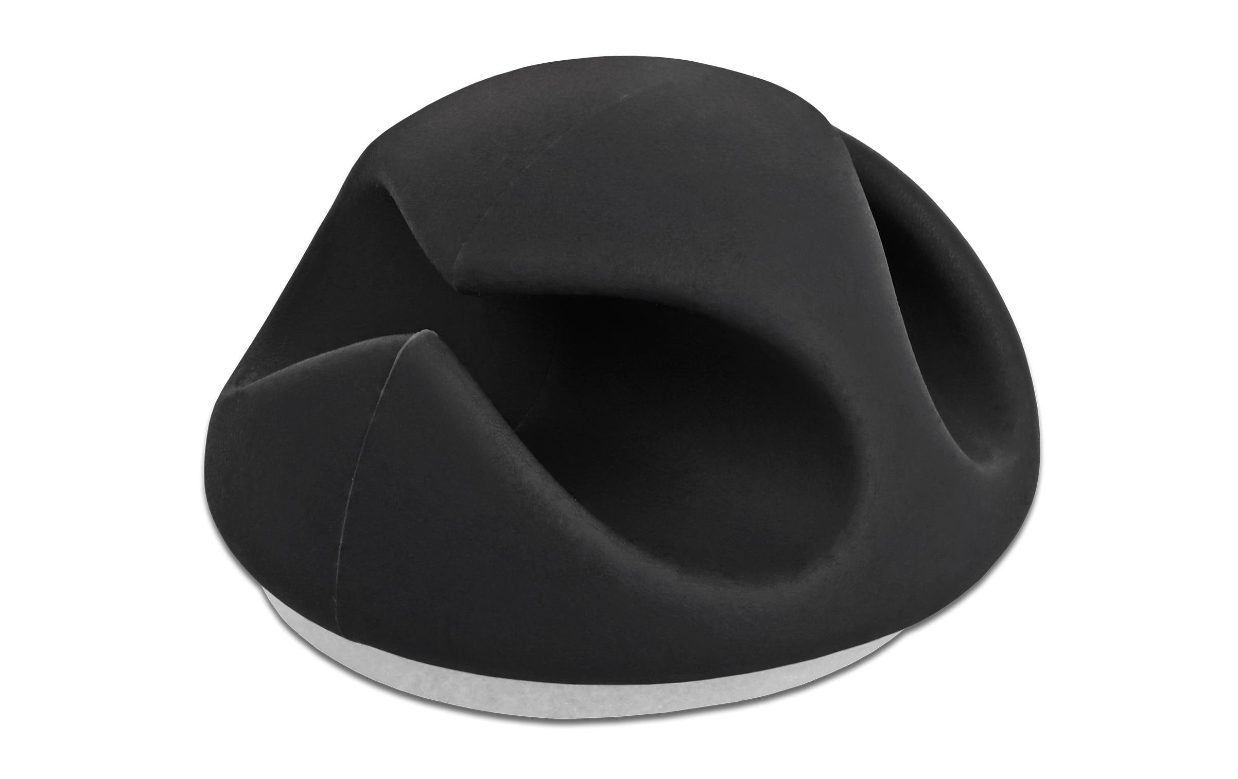 Delock Kabelhalter 29mm, für 2 Kabel, selbstklebend 6 Stück