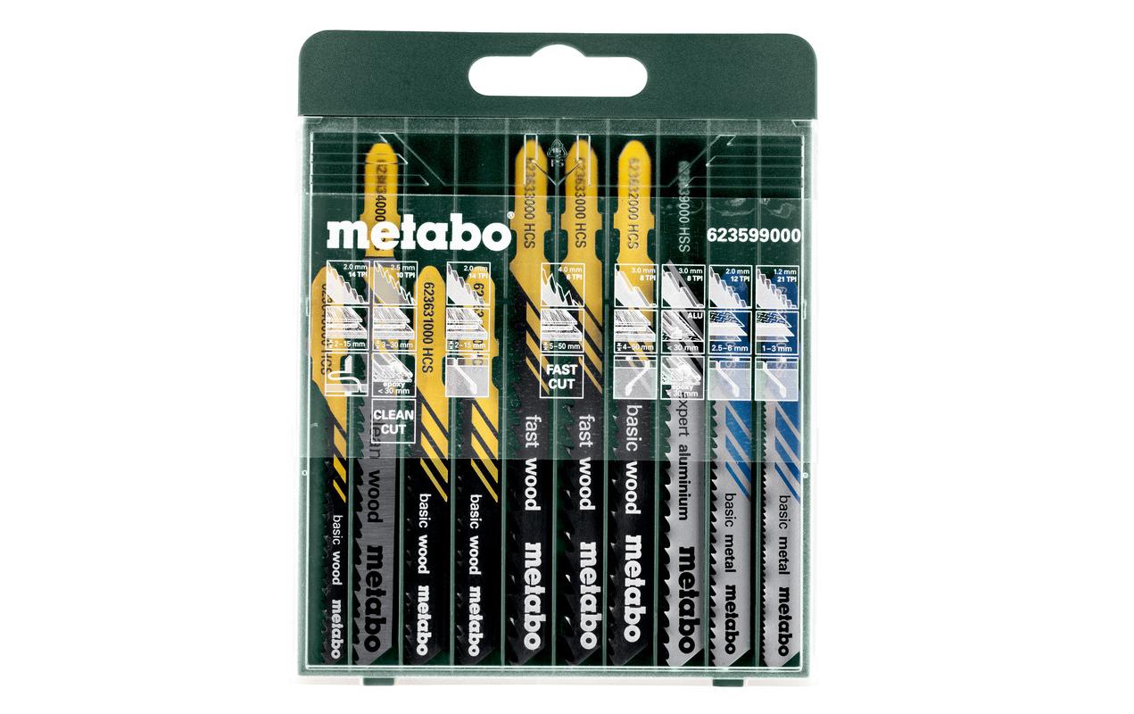 Metabo Stichsägeblätter-Set 10-teilig