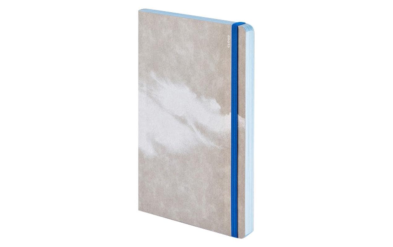 Nuuna Notizbuch Inspiration Book Cloud 20 x 13.5 cm, Blanko, Blau