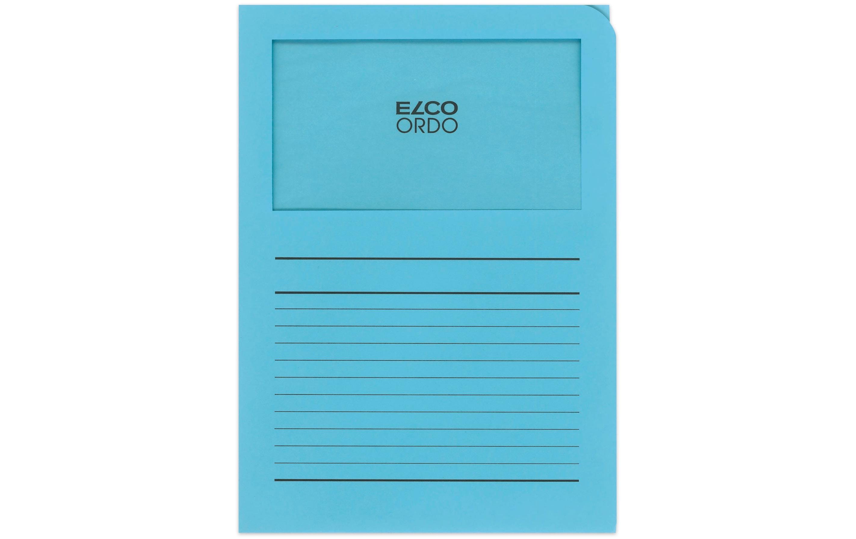 ELCO Sichthülle Ordo Classico Hellblau, 100 Stück