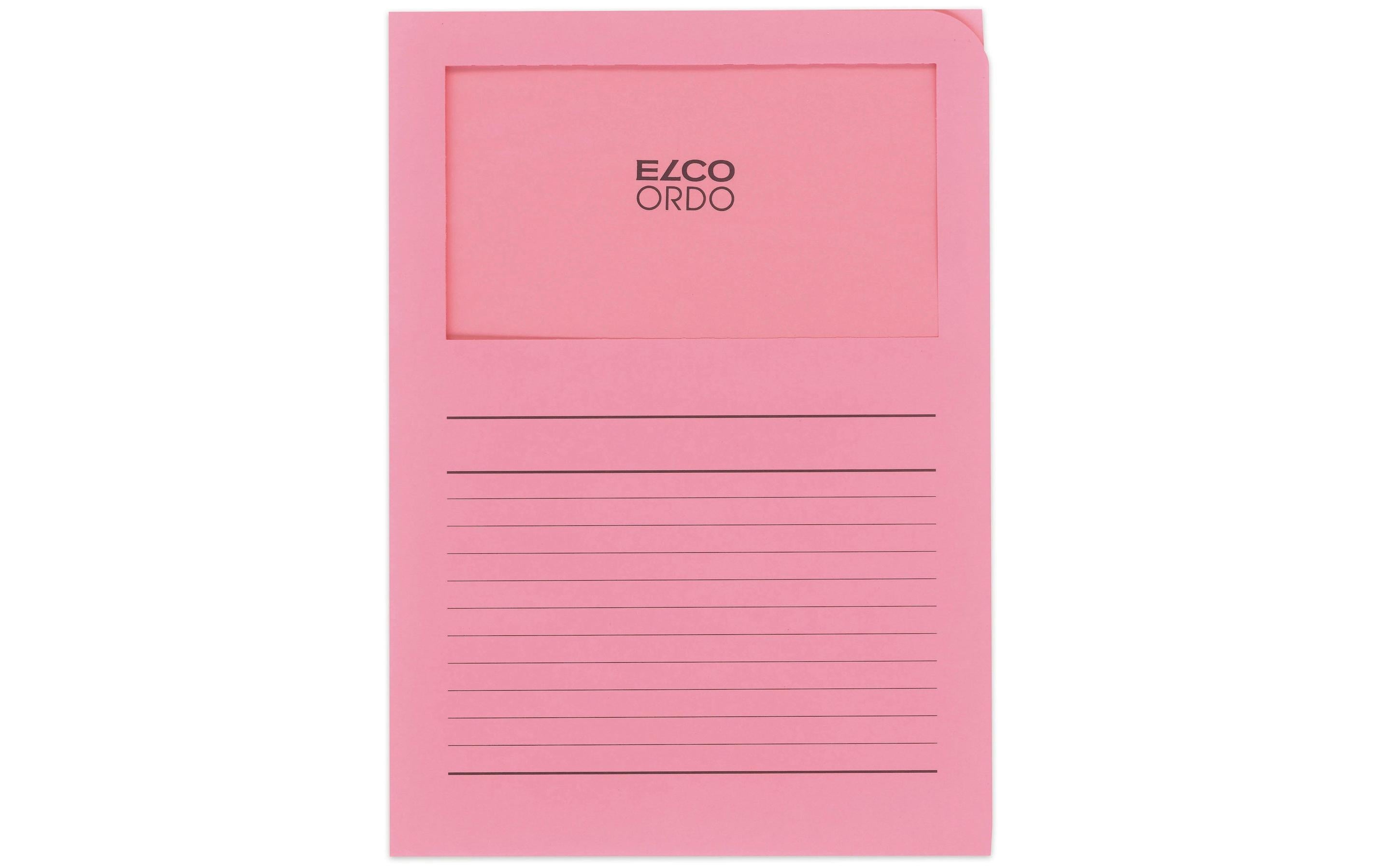 ELCO Sichthülle Ordo Classico Rosa, 100 Stück