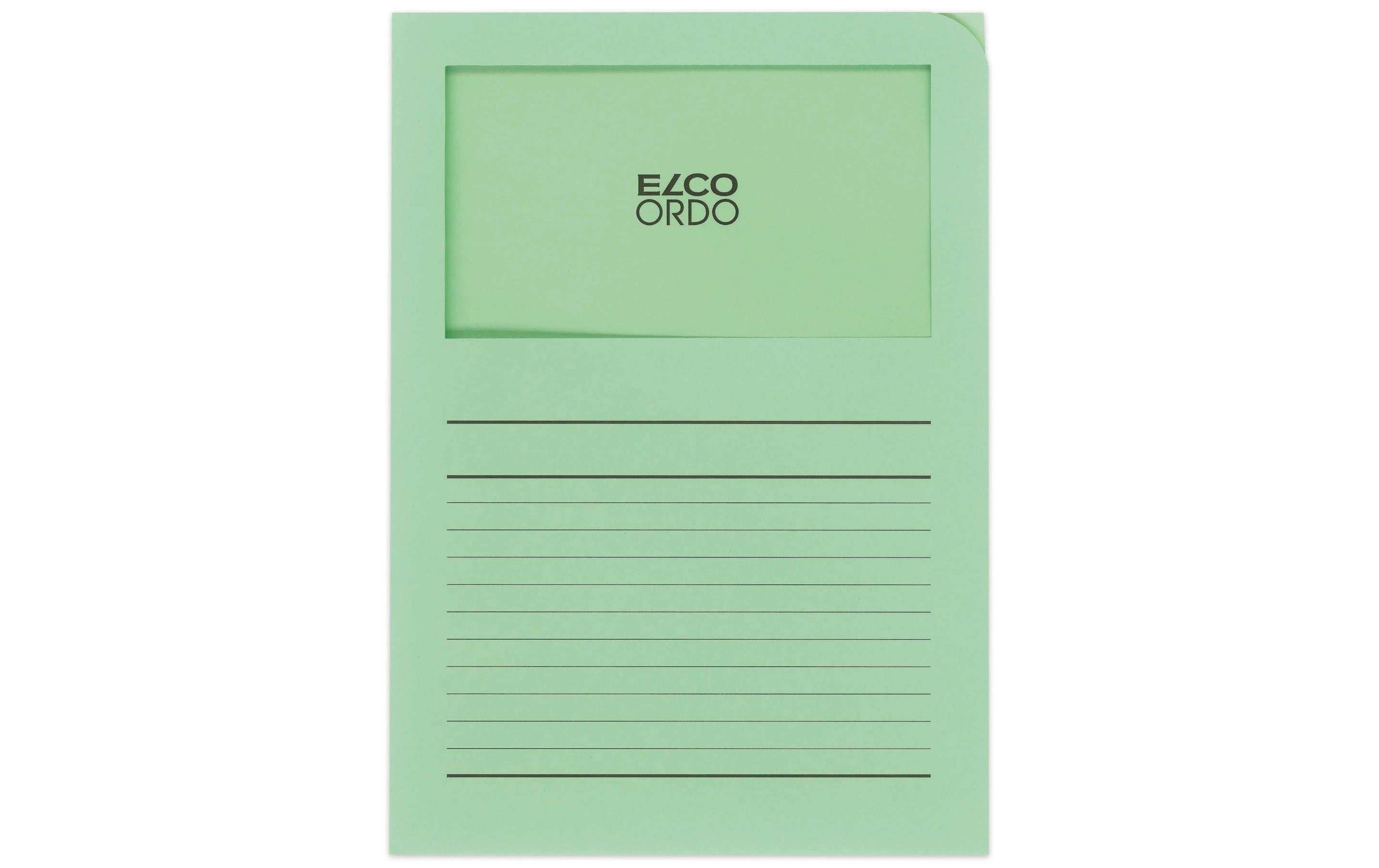 ELCO Sichthülle Ordo Classico Grün, 100 Stück