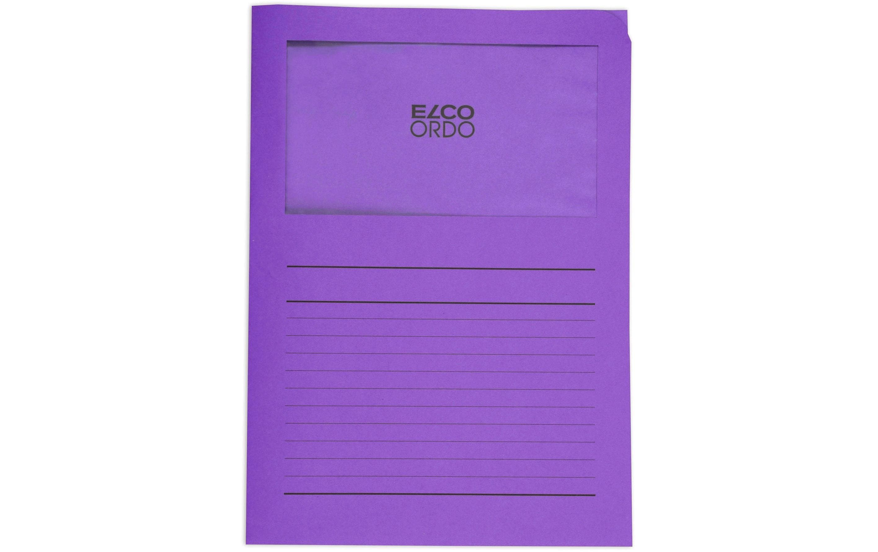 ELCO Sichthülle Ordo Classico Violett, 10 Stück