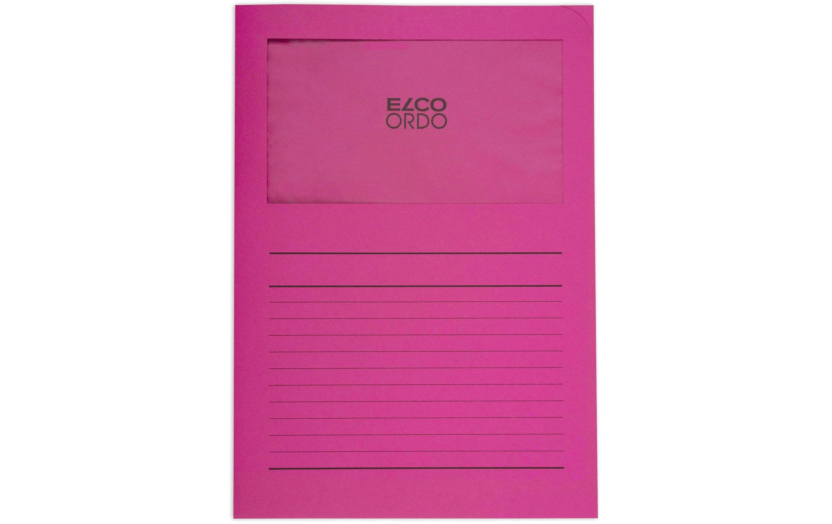 ELCO Sichthülle Ordo Classico Fuchsia, 10 Stück