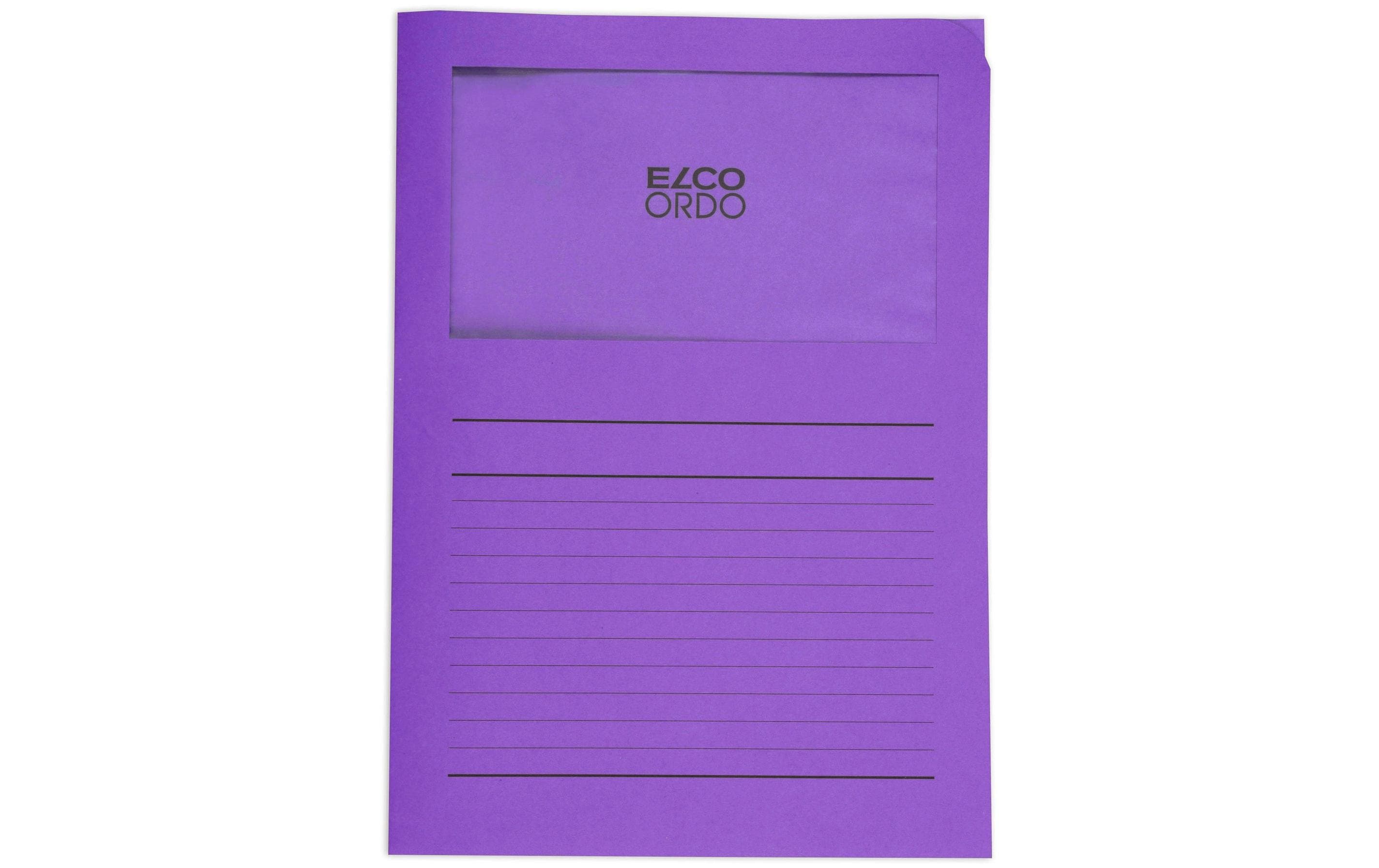 ELCO Sichthülle Ordo Classico Violett, 100 Stück