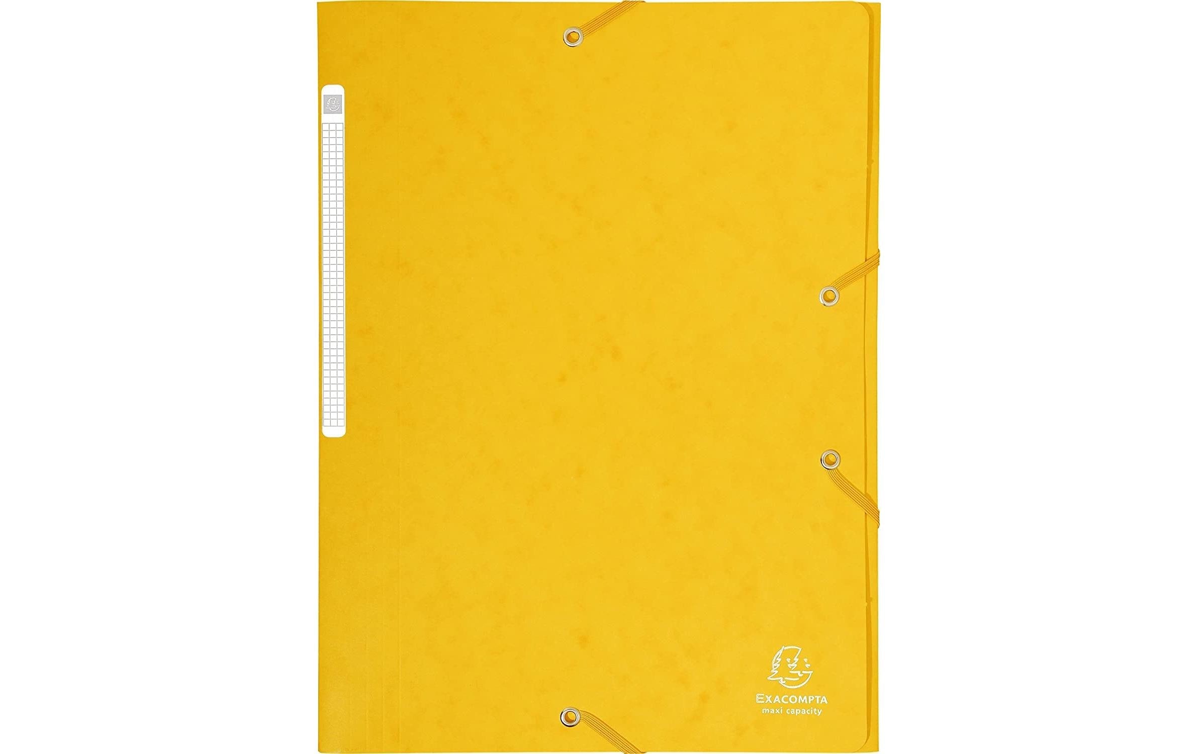 Exacompta Gummibandmappe Maxi A4 Gelb