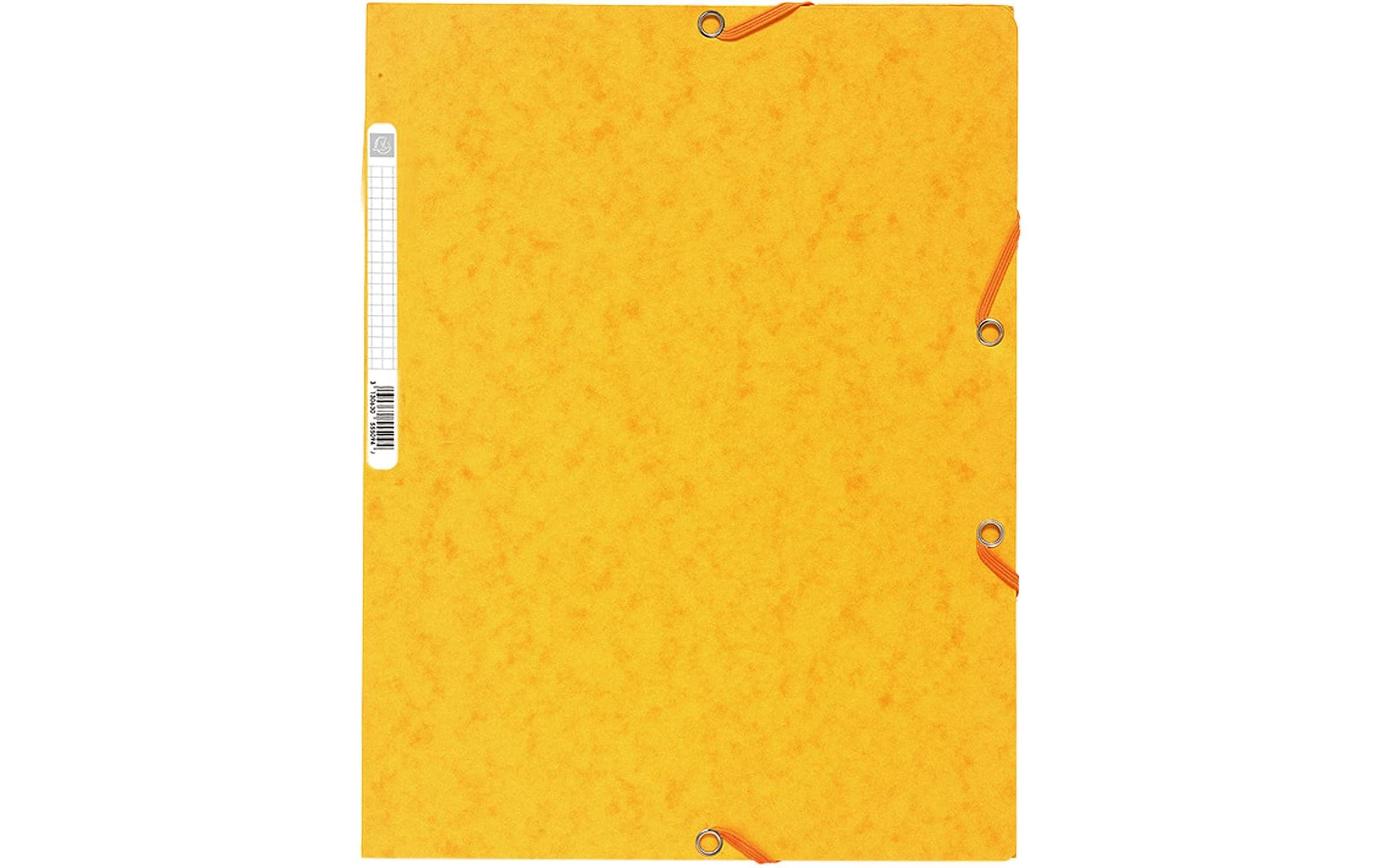 Exacompta Gummibandmappe A4 Gelb, 250 Blatt