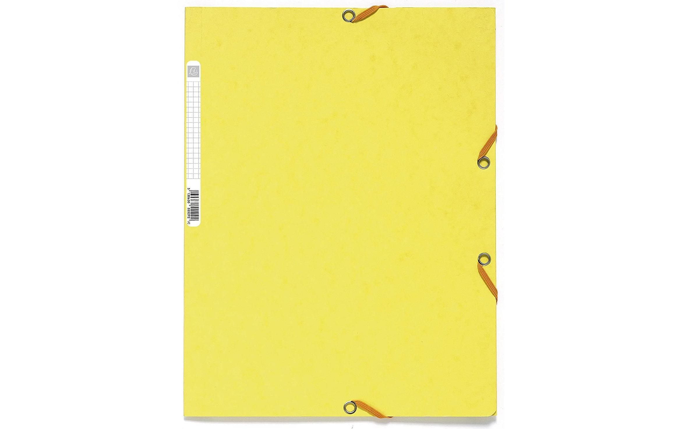 Exacompta Gummibandmappe A4 Hellgelb, 250 Blatt
