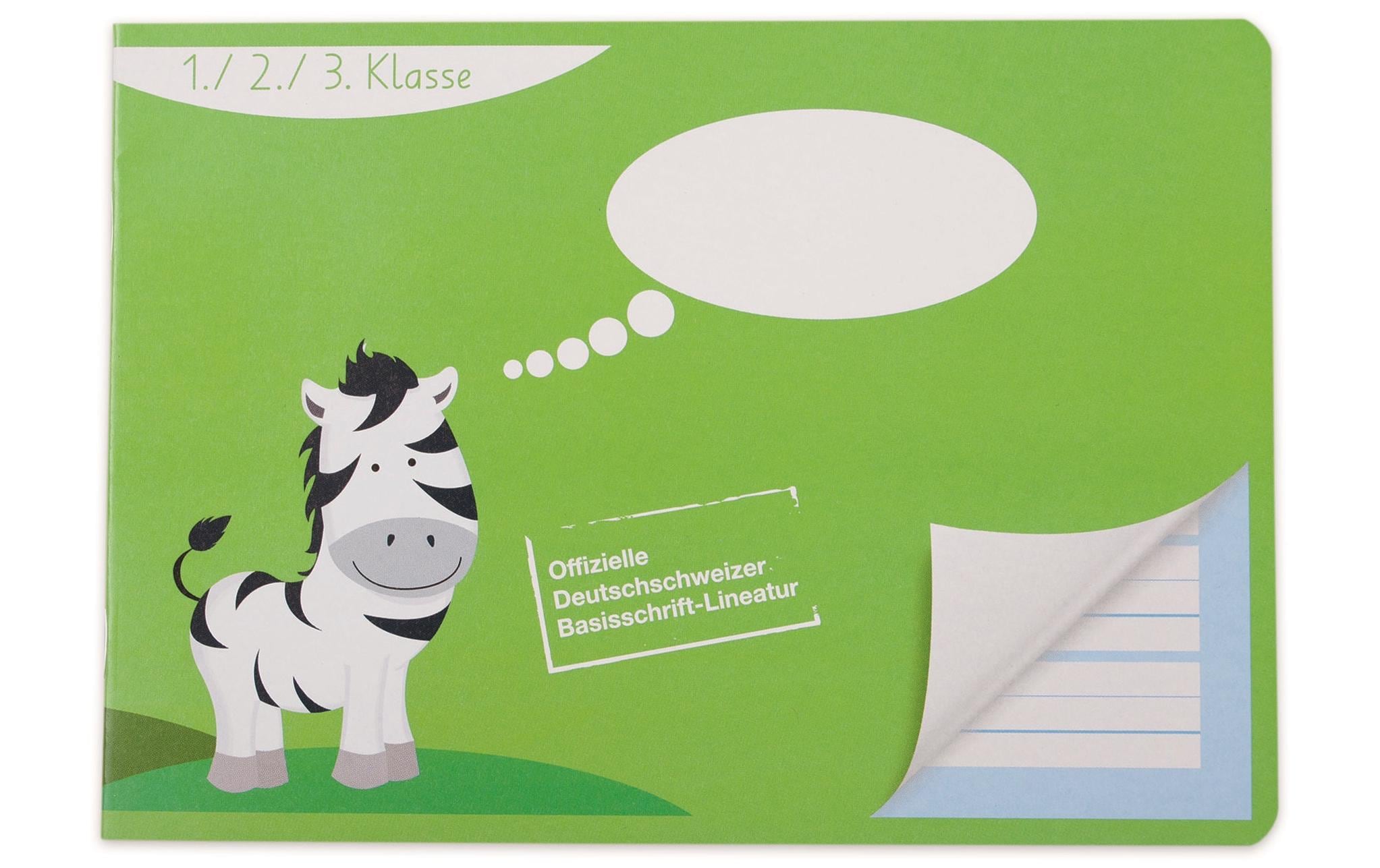 ELCO Schulheft A5, Liniert, Grün