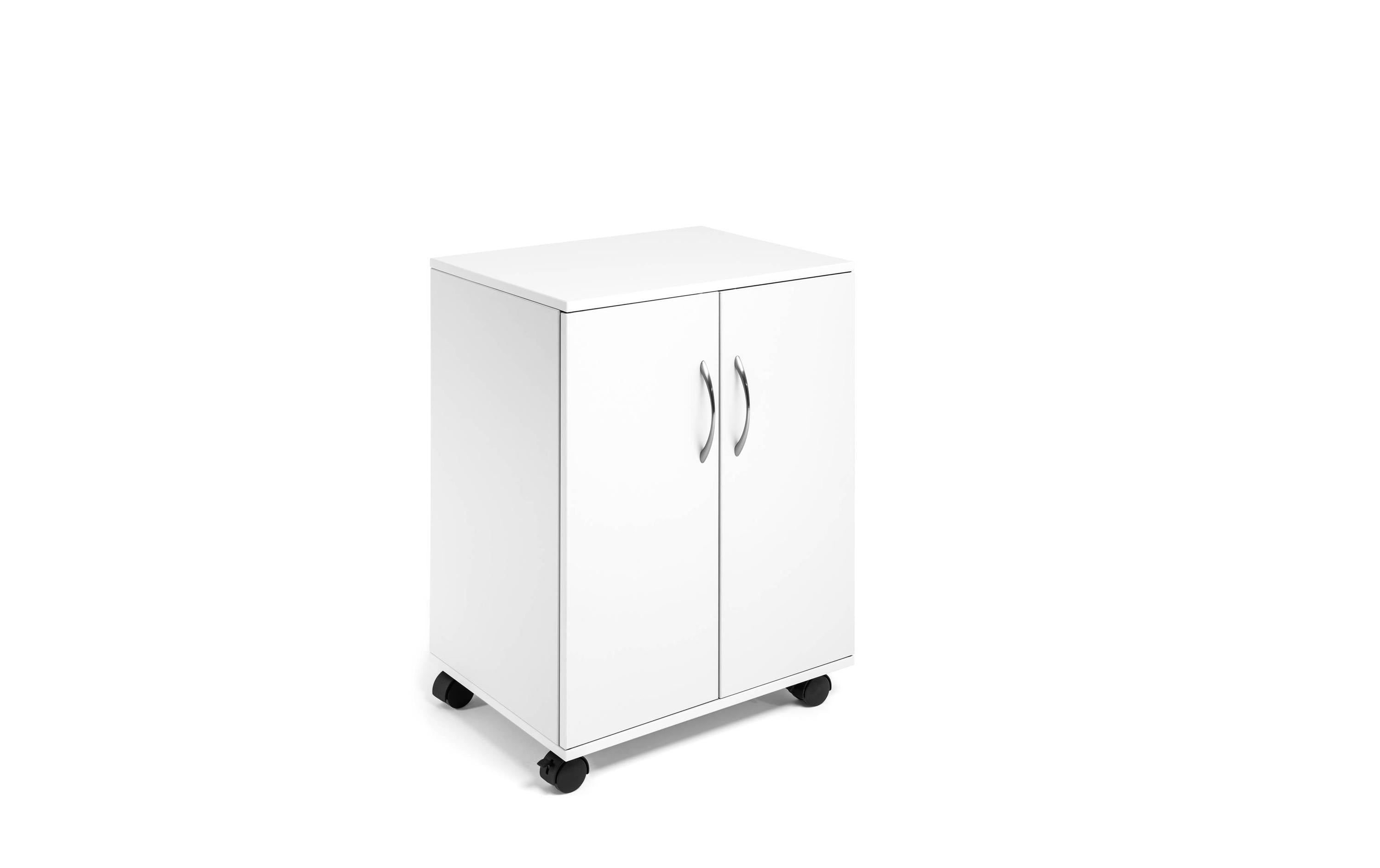 DURABLE Multifunktionswagen 74/53 2 Türen, 2 Böden, Weiss
