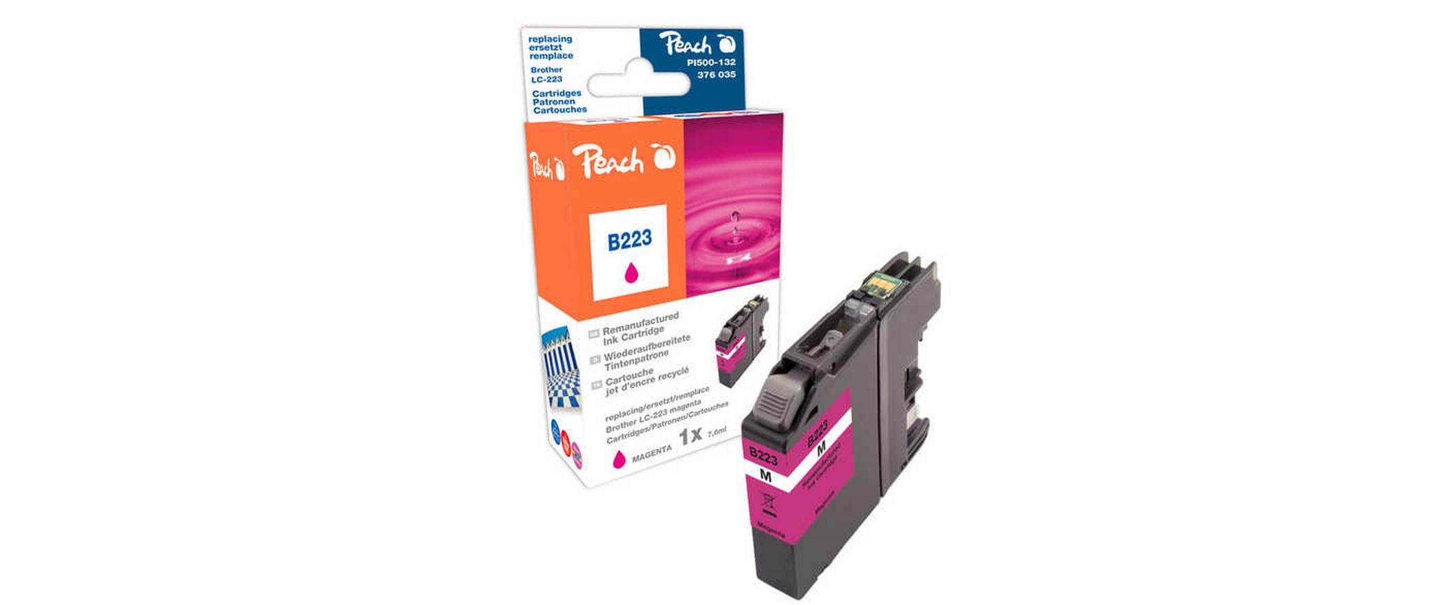 Peach Tinte Brother LC-223 Magenta