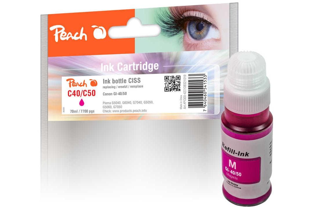 Peach Tinte Canon GI-40/50 Magenta