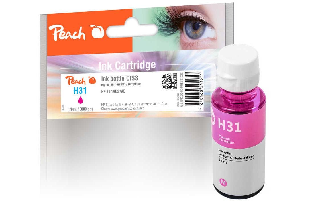 Peach Tinte HP 31 (1VU27AE) Magenta