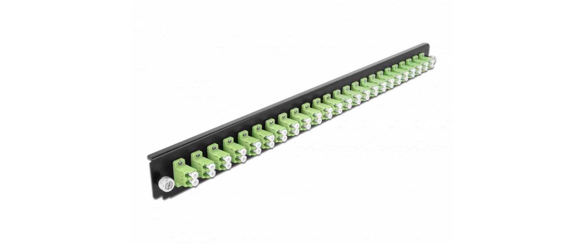 Delock Verteilerplatte Frontblende 24 Port LC Duplex OM5 MM