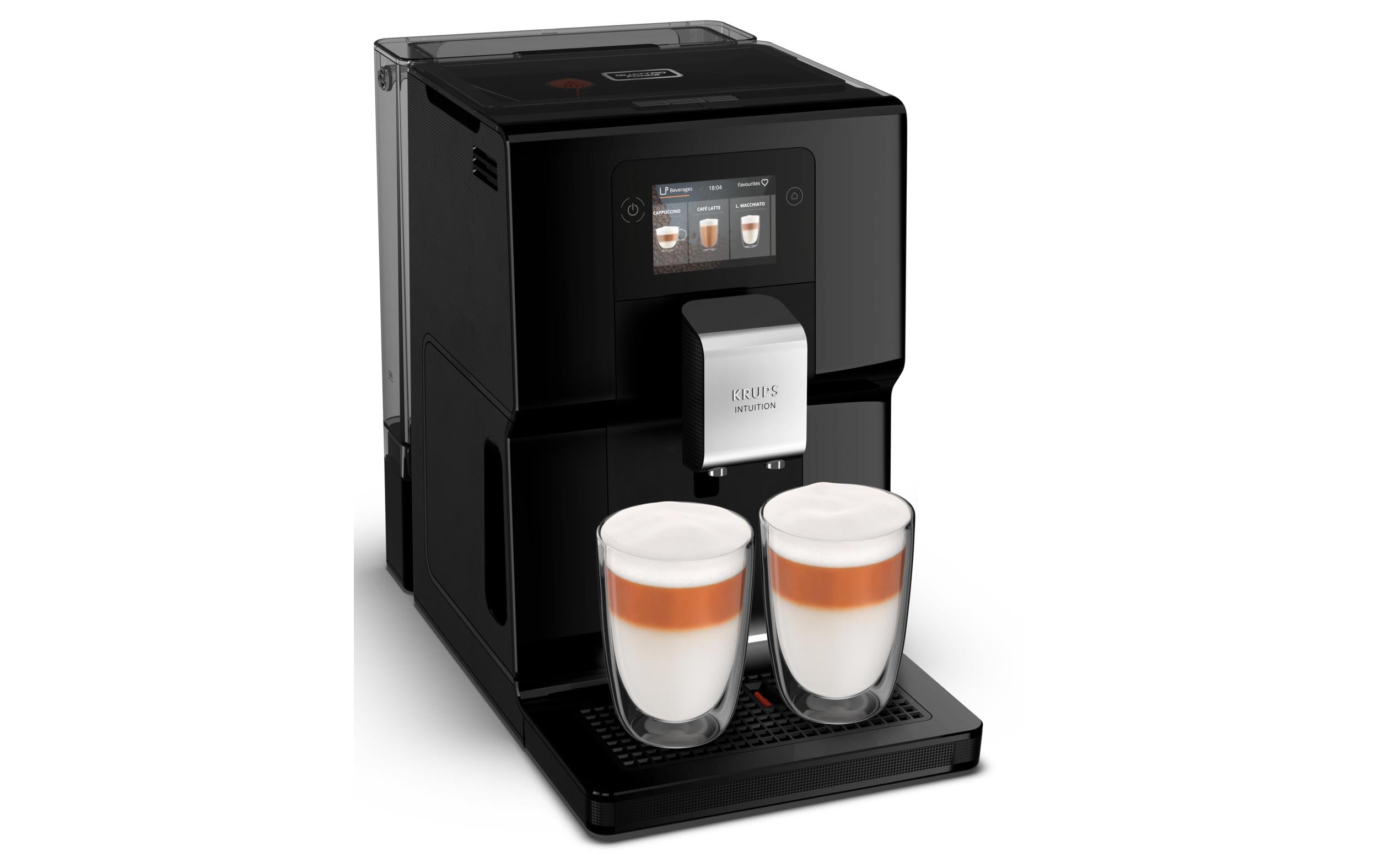 Krups Portionskaffeemaschine Intuition Preference EA8738 Schwarz