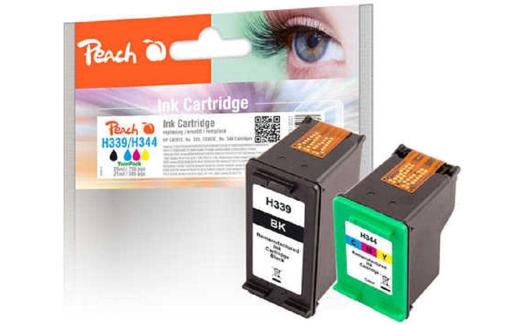 Peach Tinte HP No 339 / No 344 BK, Color