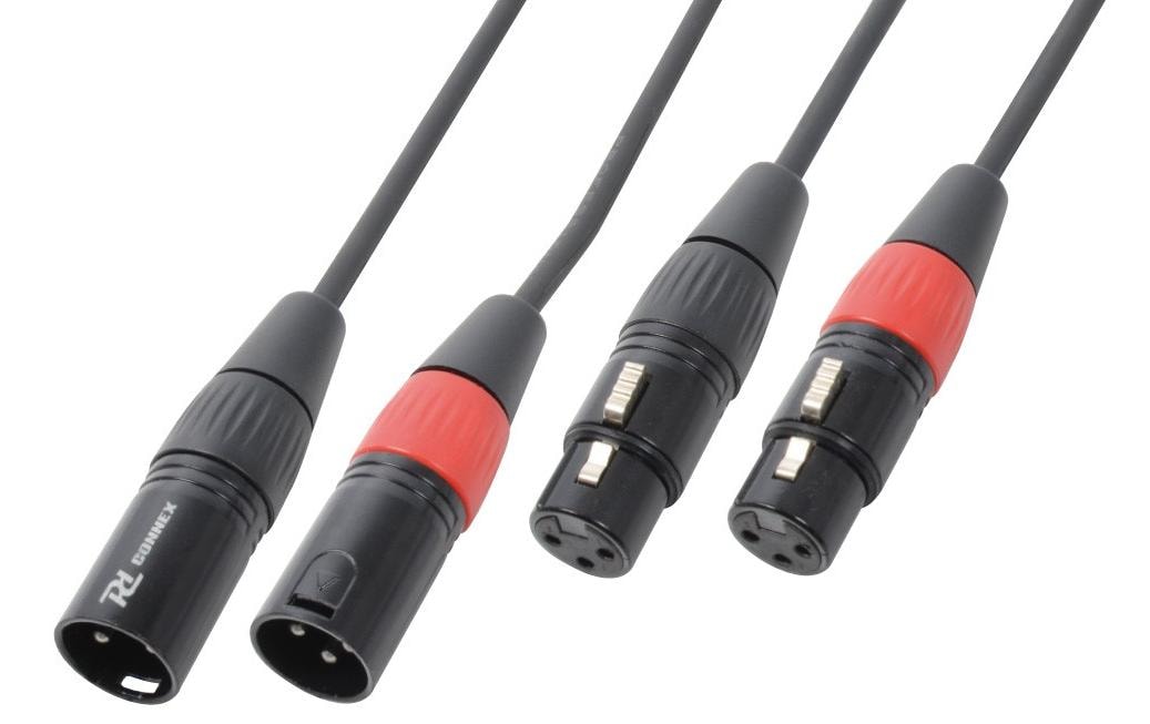 PD Connex CX60-05 XLR 3 Pole, male - XLR 3 Pole, female 0.5 m