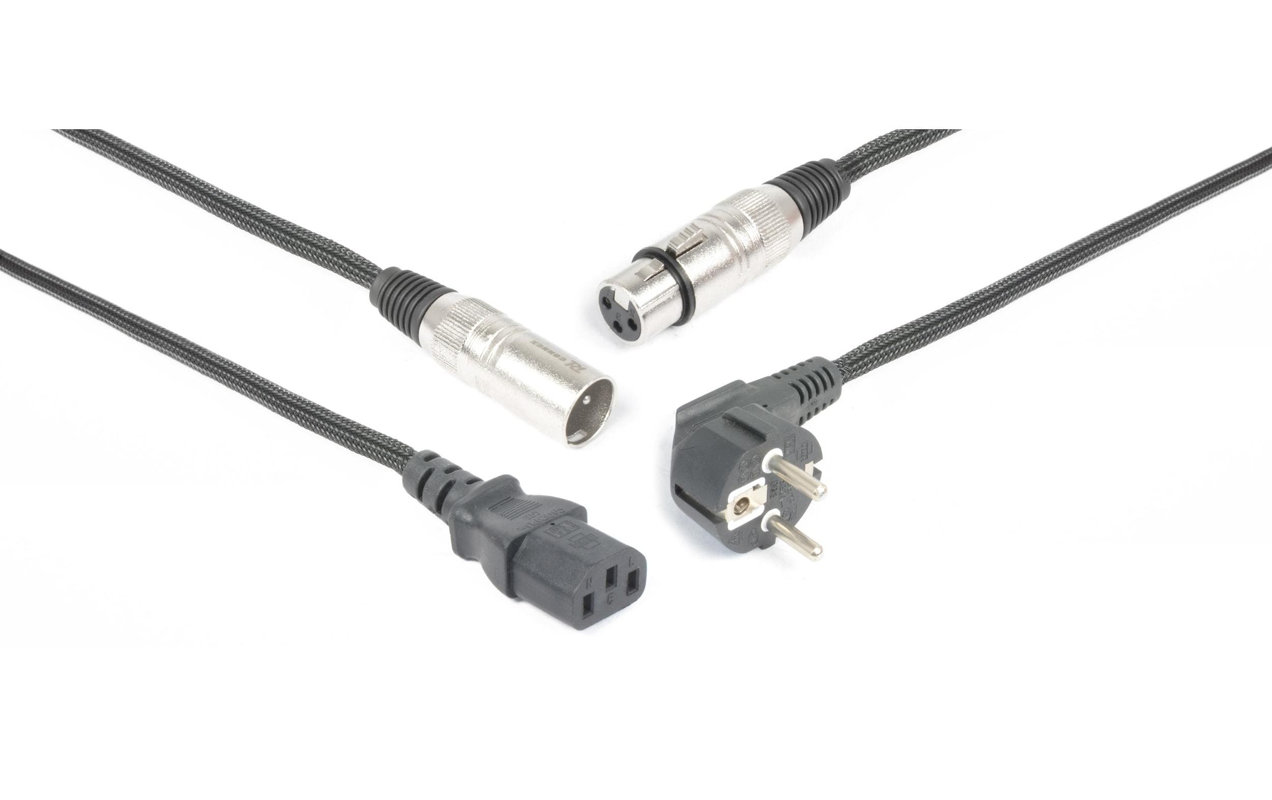 PD Connex CX02-15 XLR 3 Pole, female - XLR 3 Pole, male 15 m