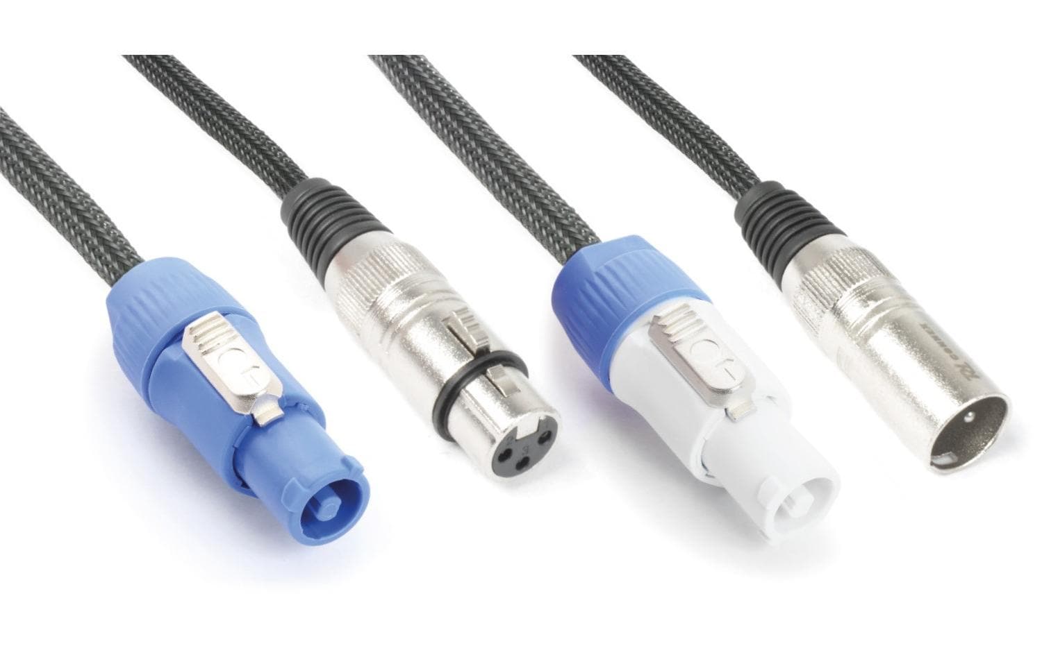 PD Connex CX06-5 Powercon - XLR 3 Pole, female 5 m