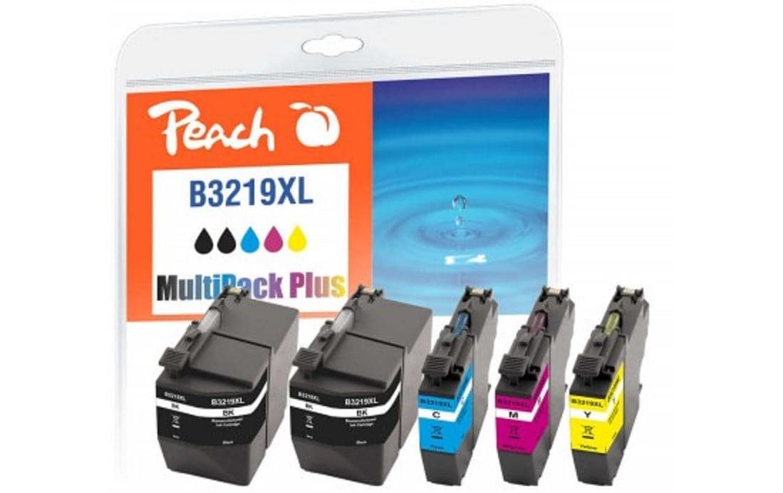 Peach Tinte Brother LC-3219XL 2 x BK, C, M, Y
