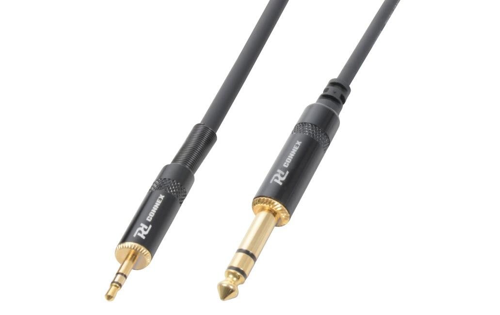 PD Connex CX82-3 Klinke 3.5 mm, male - Klinke 6.3 mm, male 3 m